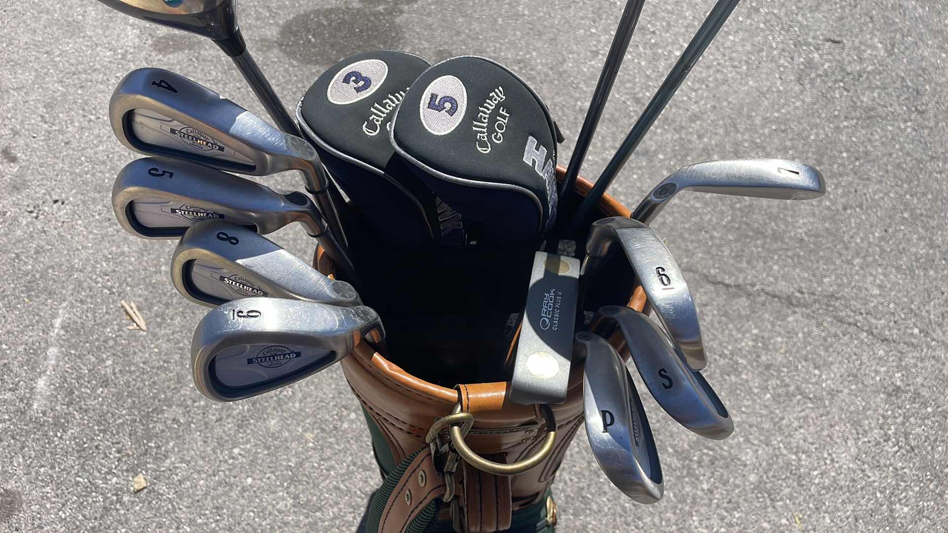 Photo 4 of LADIES CALLAWAY STEELHEAD X-14 IRONS 4-9 P,S RAY COOK PUTTER, CALLAWAY WOODS DRIVER 3 & 5 WOOD - GOLF CLUBS TPC SUMMERLIN GOLF BAG