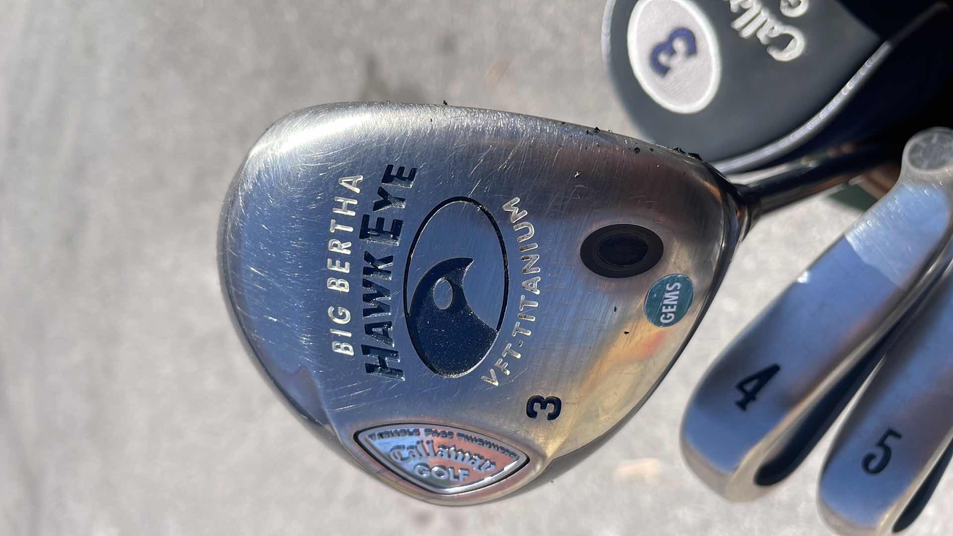 Photo 6 of LADIES CALLAWAY STEELHEAD X-14 IRONS 4-9 P,S RAY COOK PUTTER, CALLAWAY WOODS DRIVER 3 & 5 WOOD - GOLF CLUBS TPC SUMMERLIN GOLF BAG