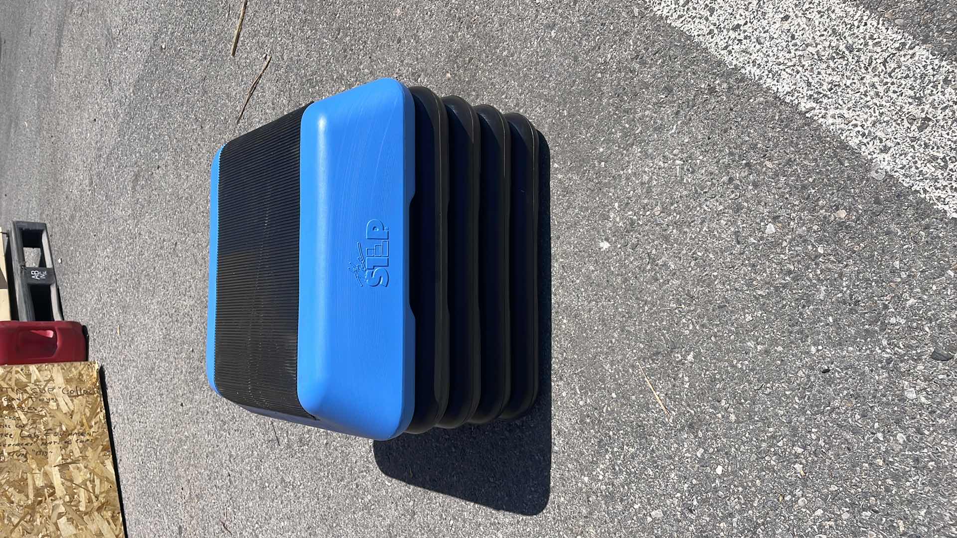 Photo 1 of THE STEP ADJUSTABLE HIGH STEP AEROBIC PLATFORM WITH 4 RISERS