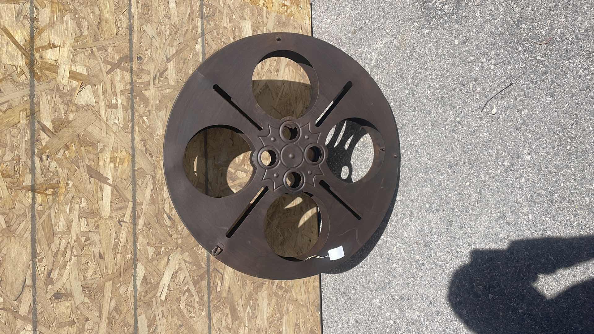 Photo 1 of PIER 1 IMPORTS LARGE FILM REEL HOME DECORATION