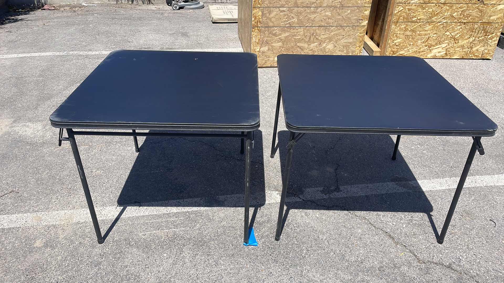 Photo 1 of COSCO 34” SQUARE CARD TABLES