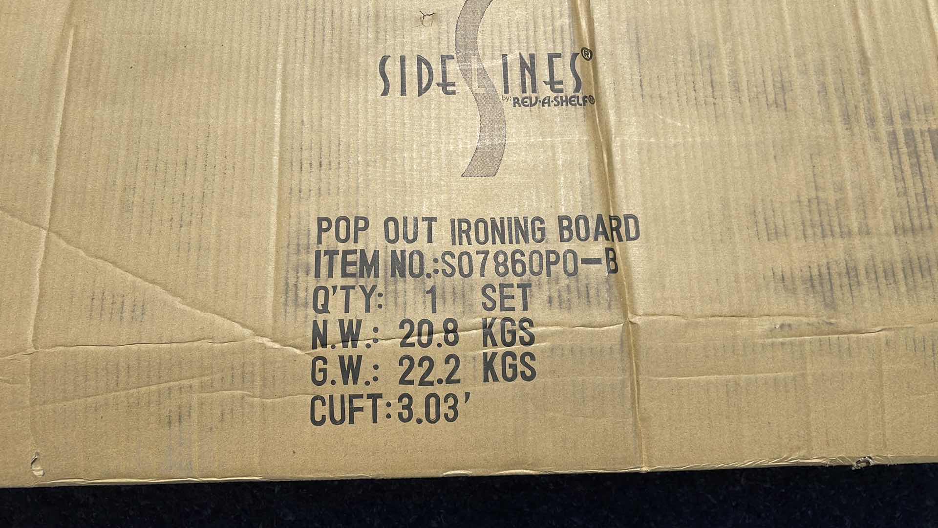 Photo 1 of REV-A-SHELF FOLD-OUT IRONING BOARD