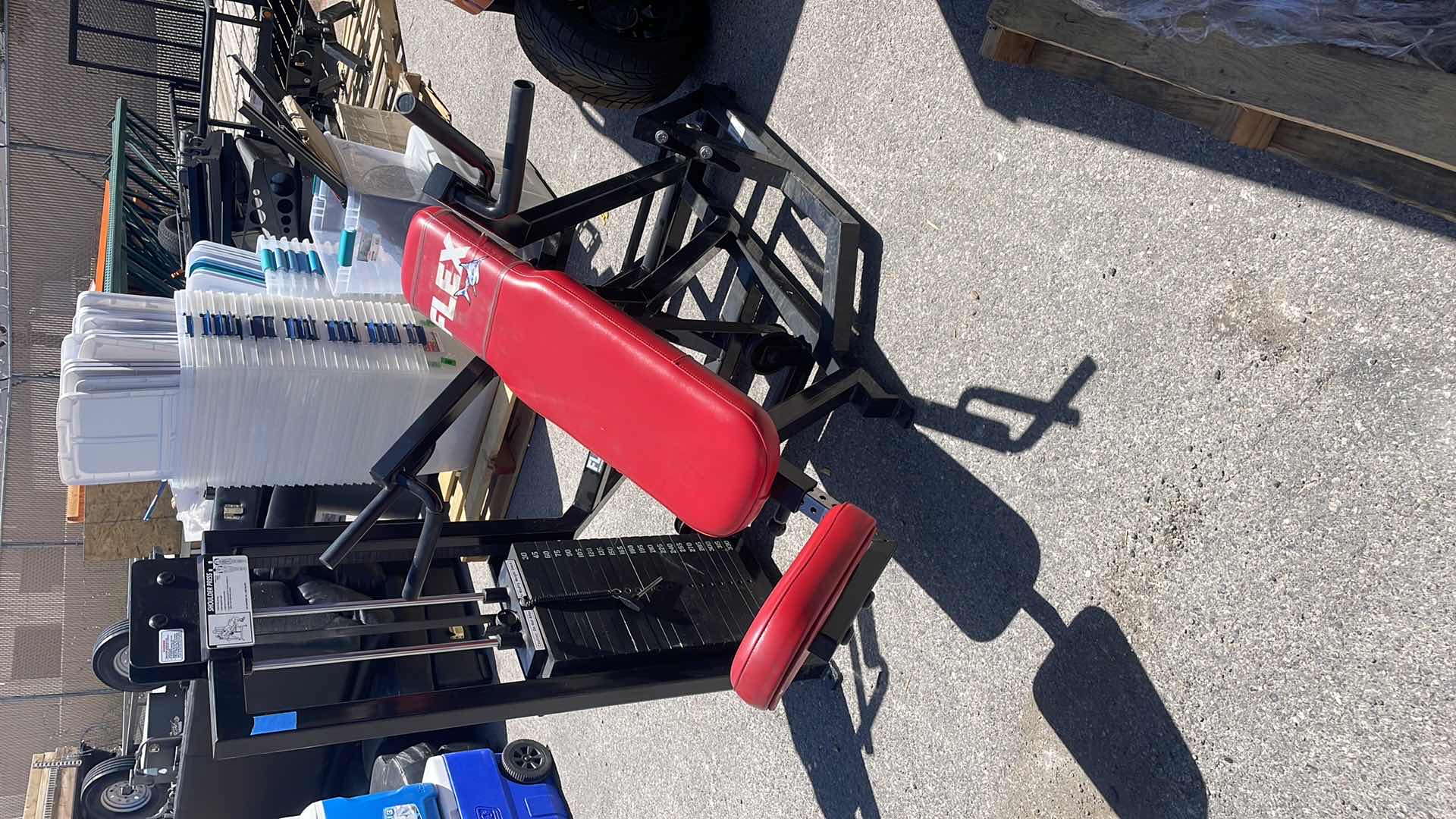 Photo 1 of SHOULDER PRESS MACHINE BY FLEX PERFORMANCE SYSTEMS