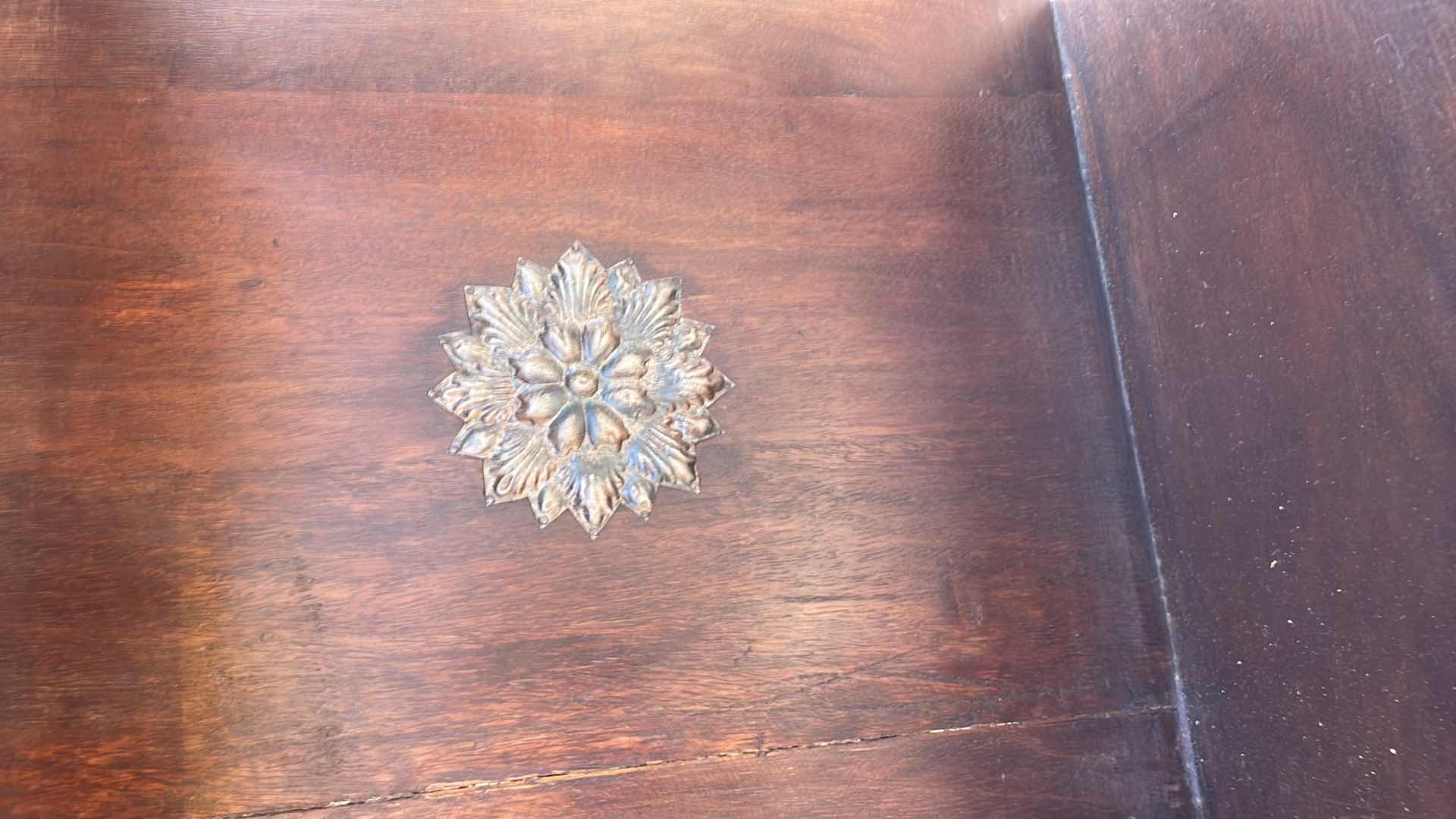 Photo 1 of ANTIQUE DISPLAY CABINET 53” x 15” x 77”