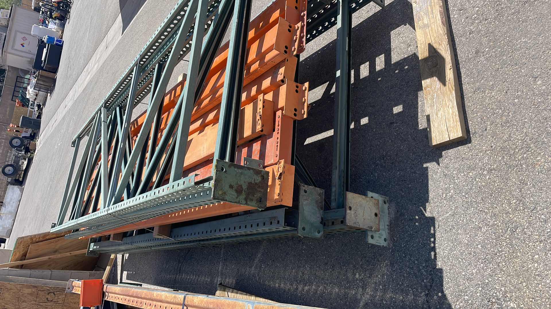 Photo 4 of PALLET RACKING AND ARMS VARIOUS SIZES