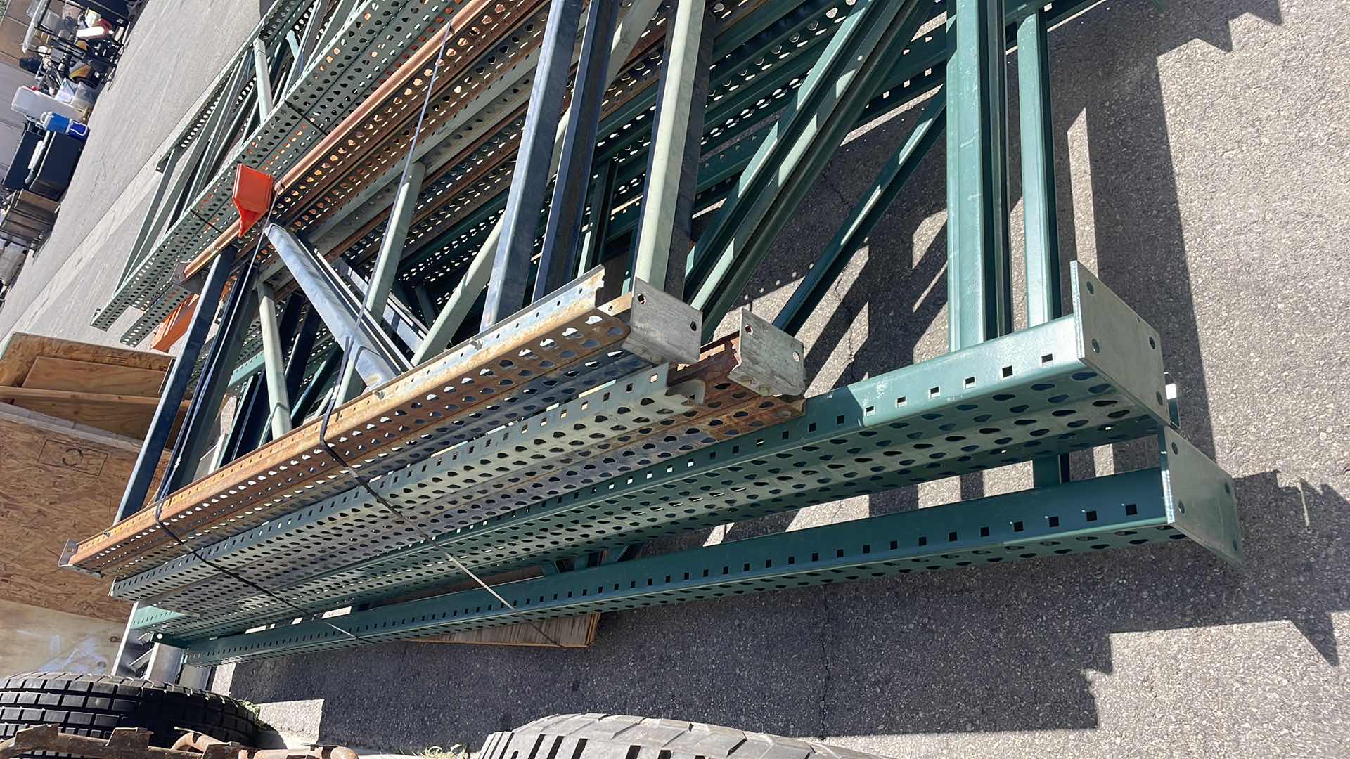 Photo 3 of PALLET RACKING AND ARMS VARIOUS SIZES