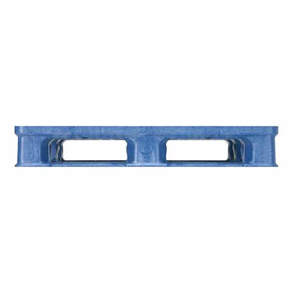 Photo 1 of ORBIS 4969187 RACKOCELL 48" X 40" BLUE POLYETHYLENE RACKABLE PALLET