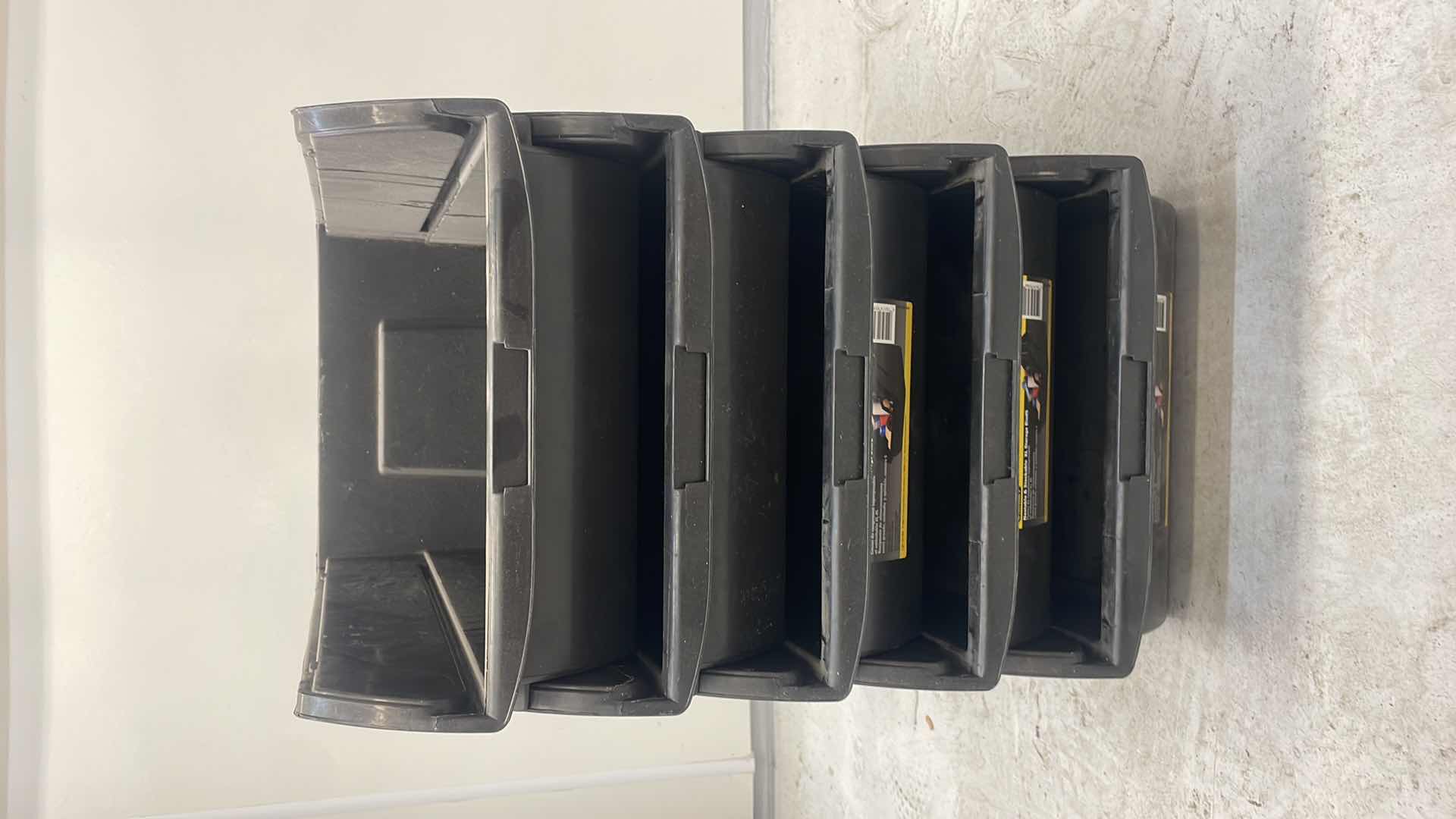 Photo 1 of STANLEY NESTABLE & STACKABLE XL STORAGE BIN#5 12?” X 16?” X 7” (5)