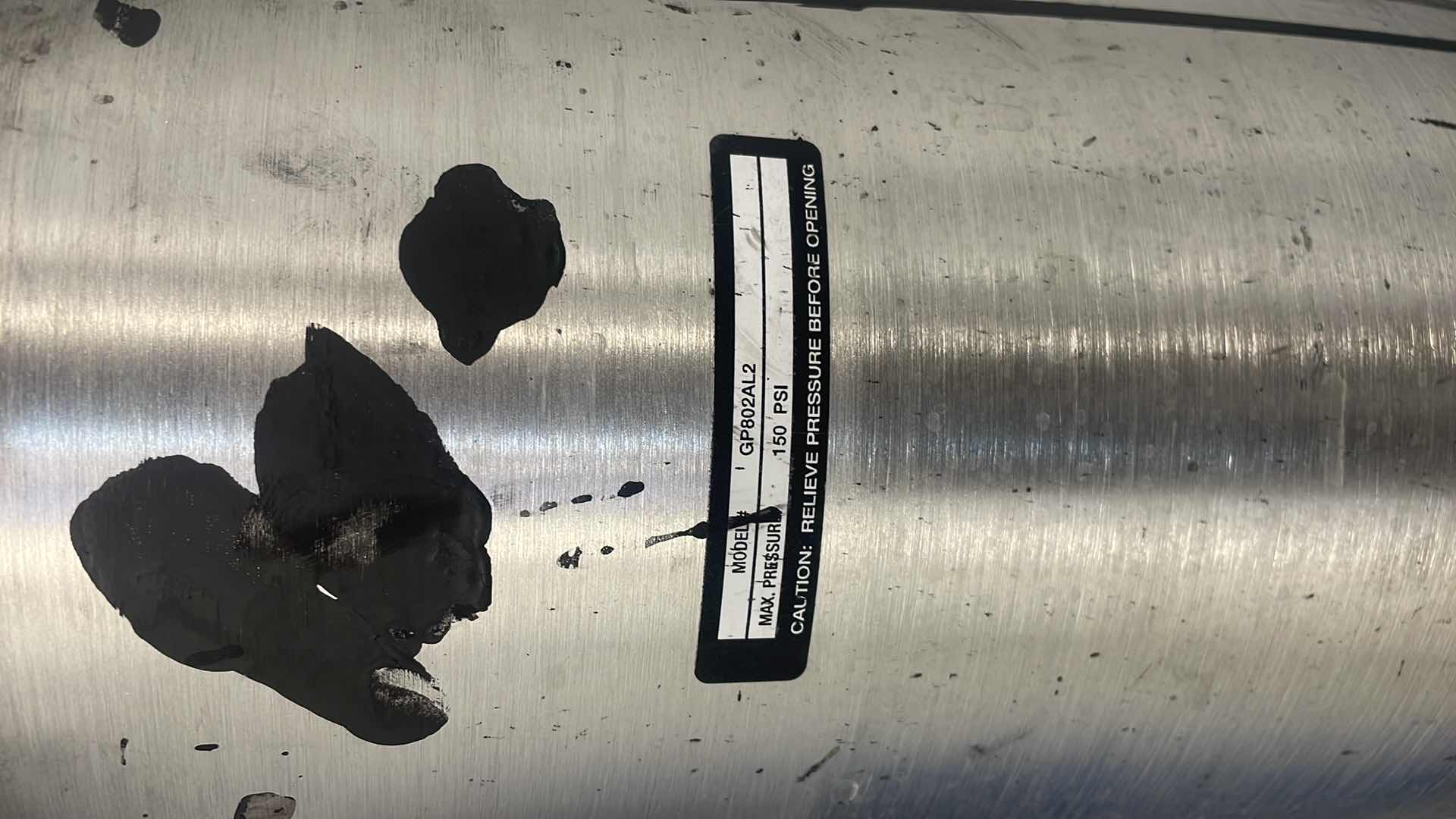 Photo 1 of BAG FILTER HOUSING – PENTEK MODEL GP802AL2 – ALUMINUM- 2? INLET / OUTLET.