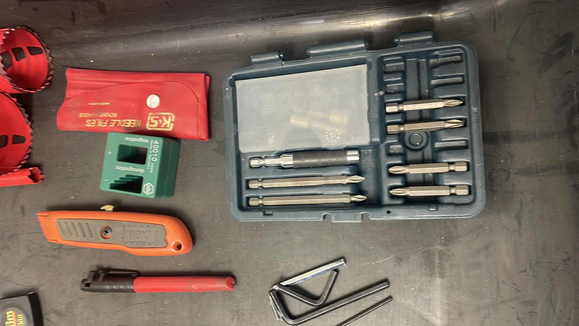 Photo 3 of MISC TOOLS IN 20” x 28” TUB