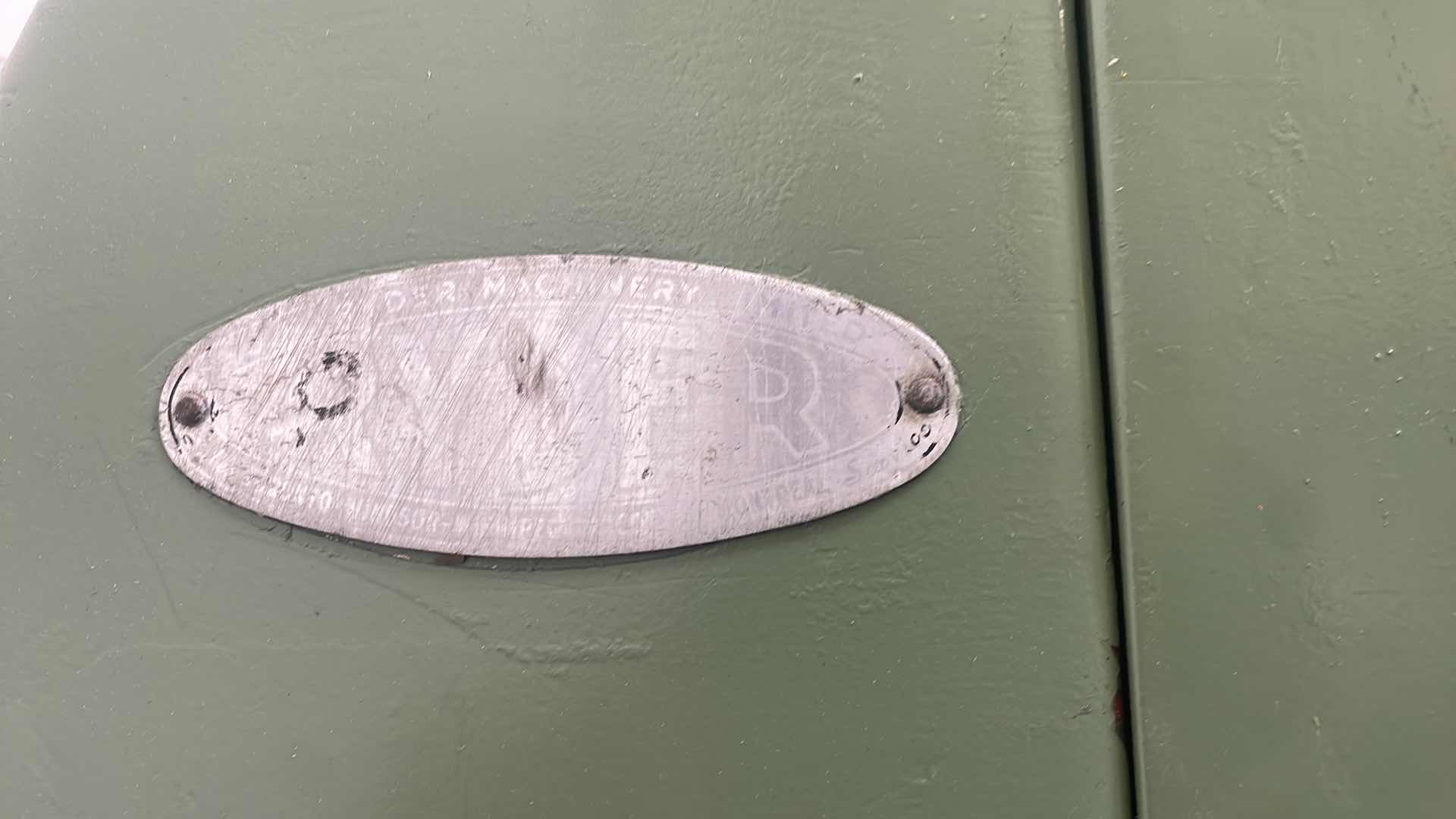 Photo 6 of SOLBERGA SE 1340 3.5HP DRILL PRESS 
3 PHASE MOTOR