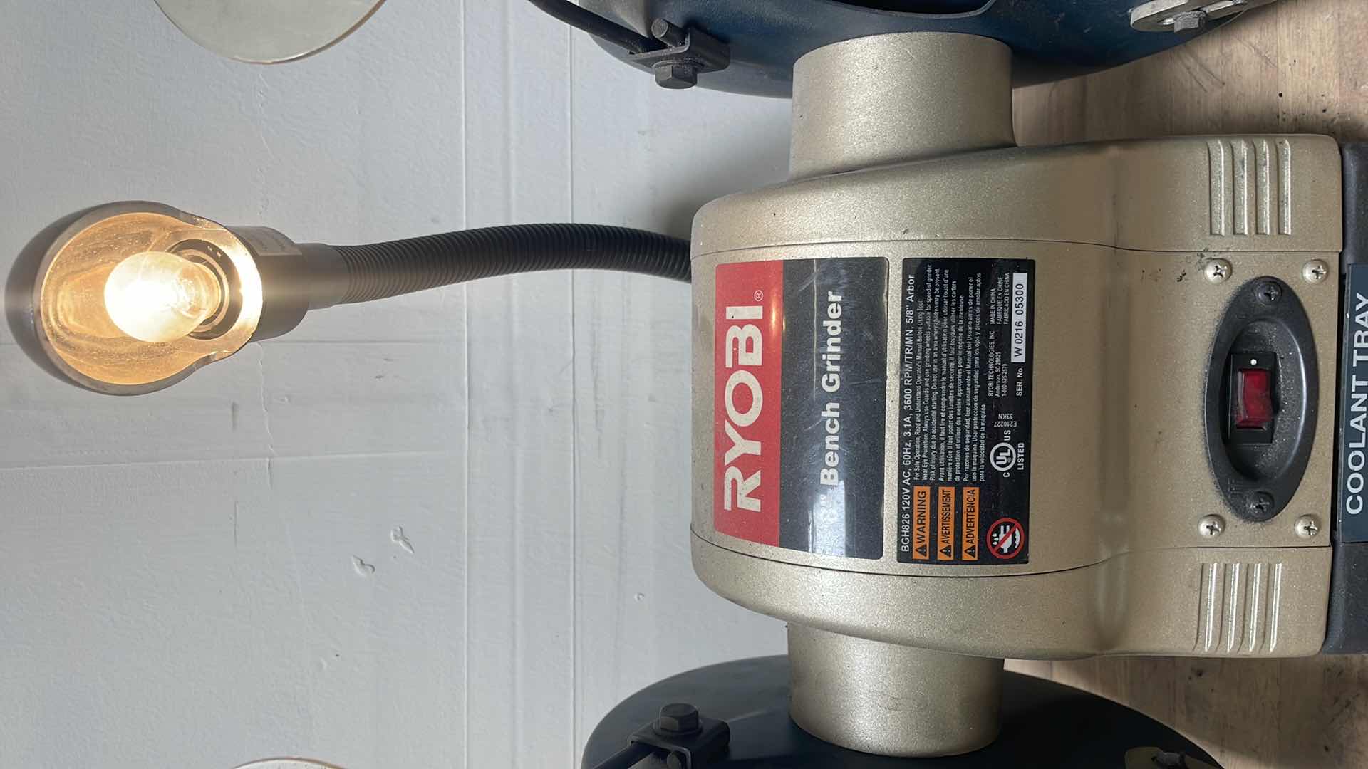Photo 1 of RYOBI 8” BENCH GRINDER BGH826