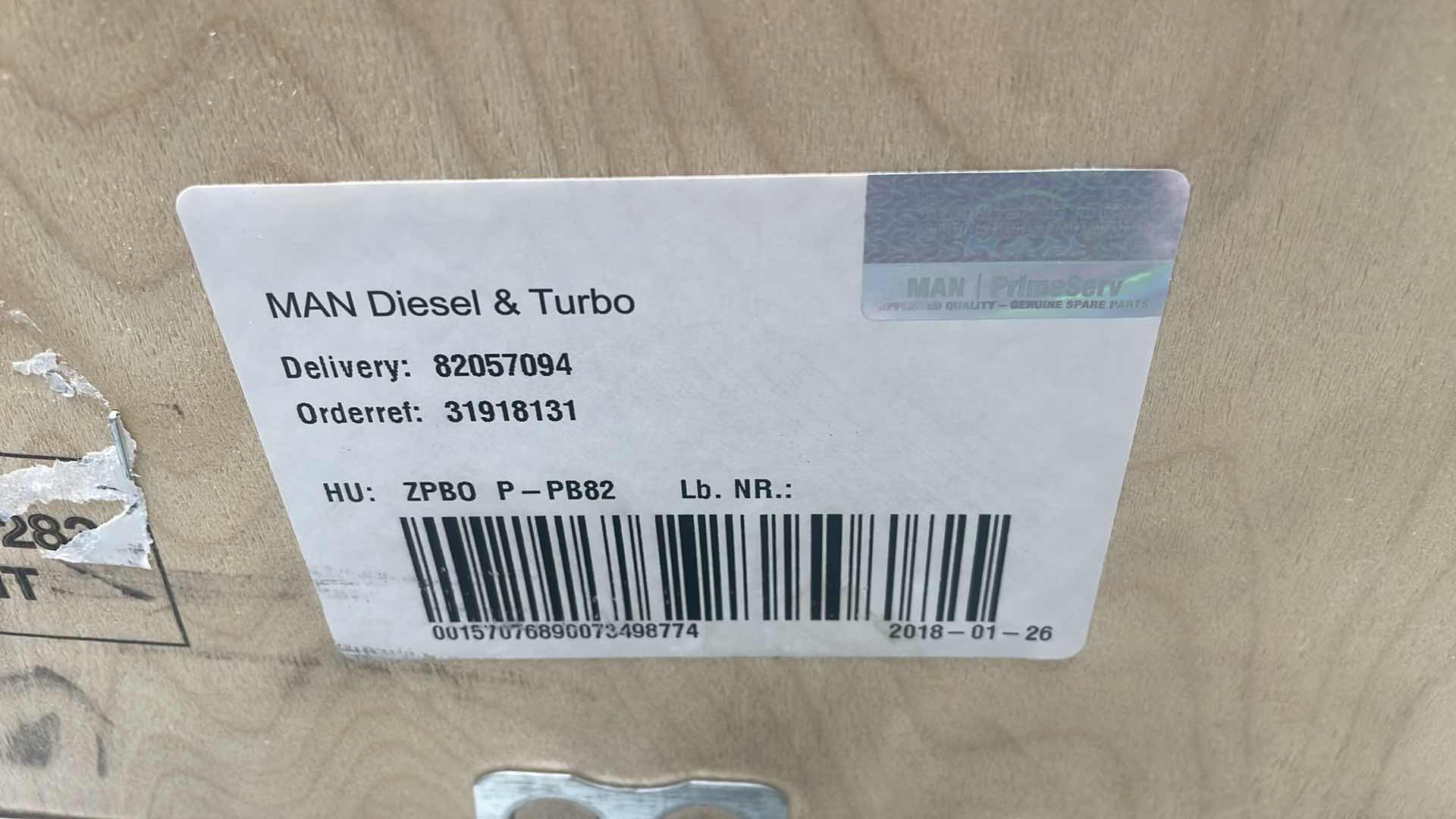 View 6 of MAN DIESEL & TURBO COMPLETE TOP COVER,Pressure 1500 S35ME-B