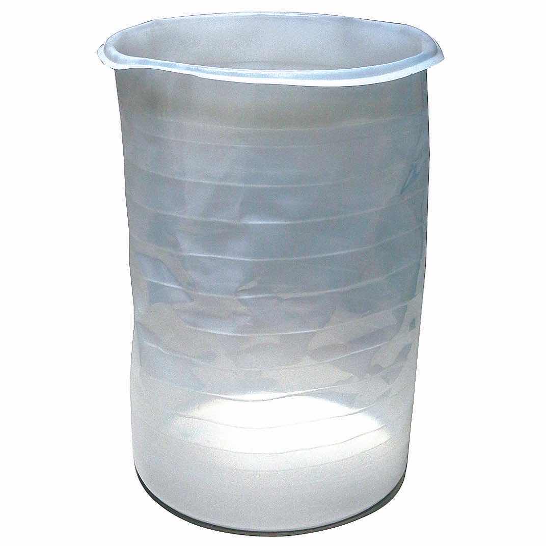 Photo 1 of DRUM LINER: FOR 55 GAL DRUMS, 18 MIL THICK, NOT ANTISTATIC, SEAMLESS, NATURAL
ITEM 21YL69 MFR. MODEL 6550-40 (2)