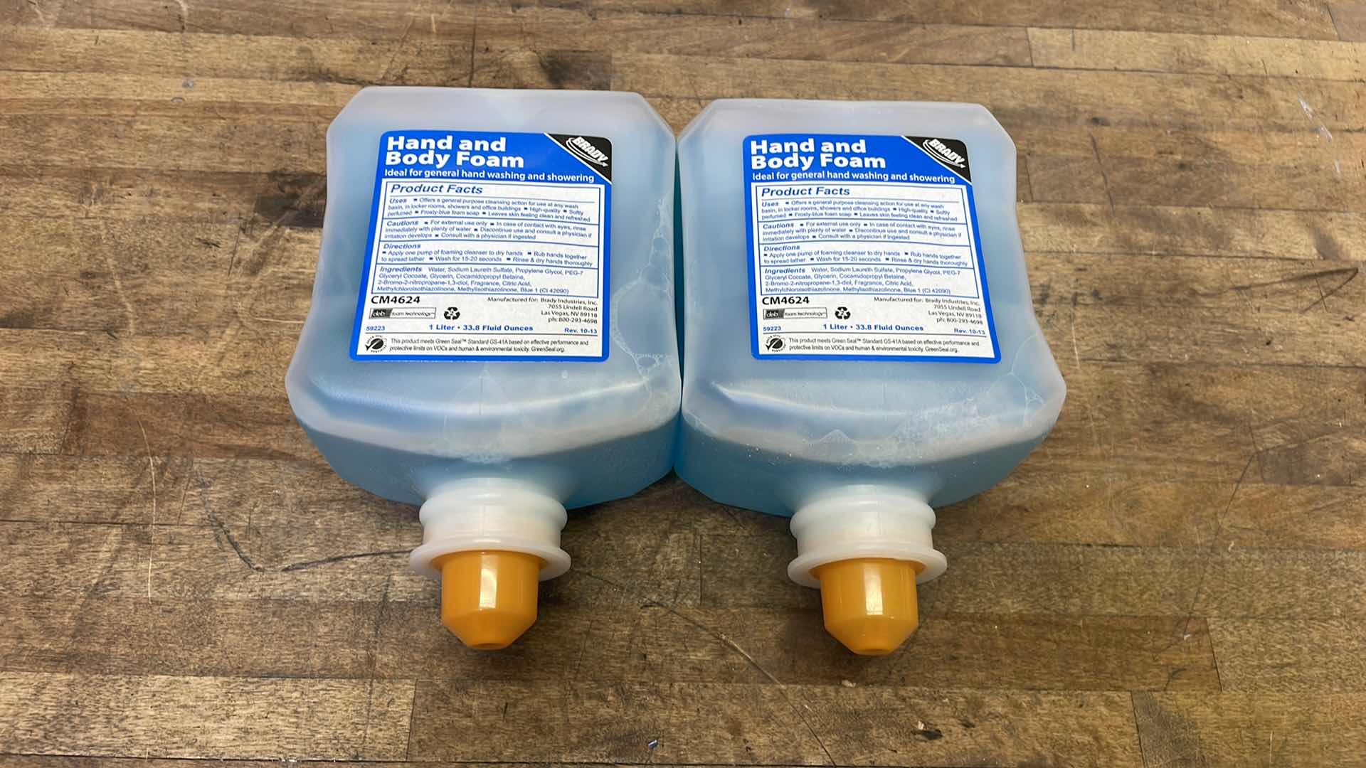 Photo 1 of BRADY HAND AND BODY FOAM