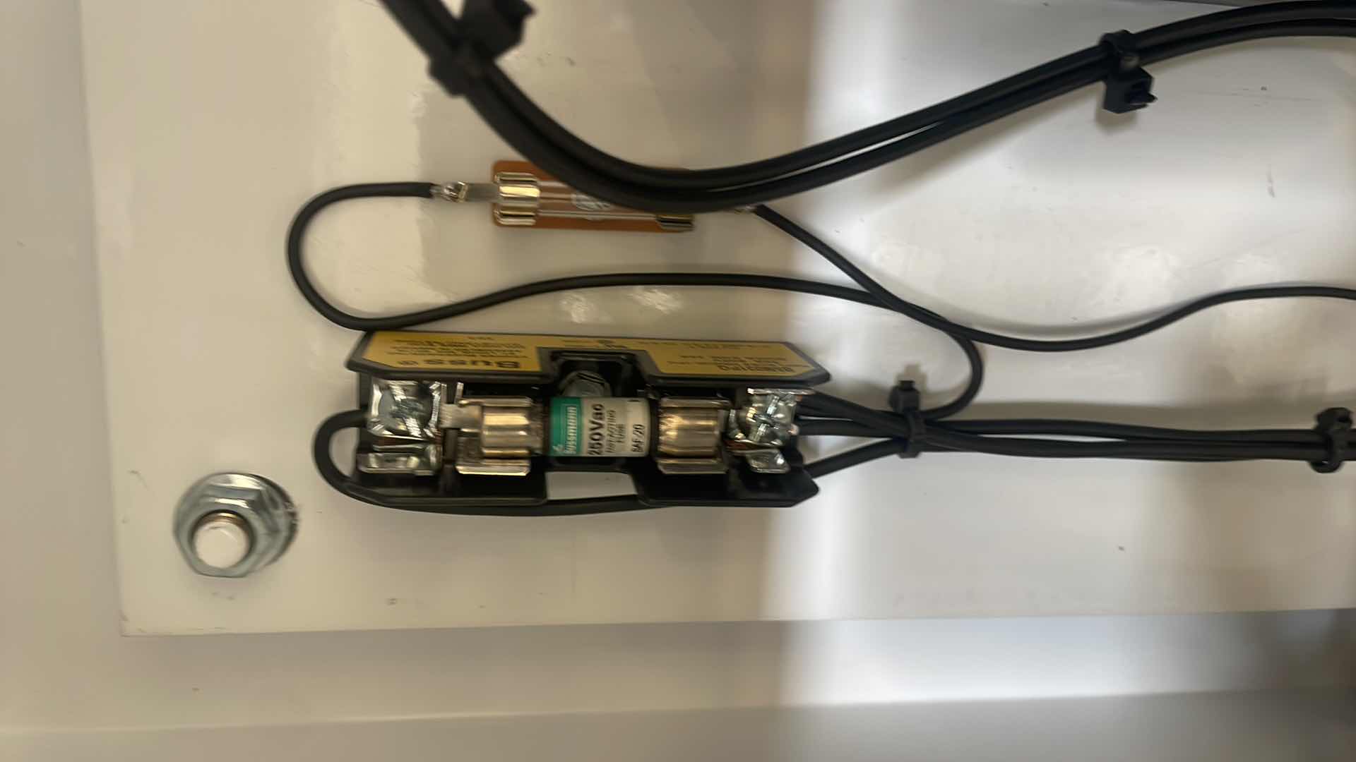 Photo 1 of HOFFMAN A202010LP 20" X 20" X 10" WALL-MOUNT ENCLOSURE, TYPE-12, CONTINUOUS HINGE WITH CLAMPS, STEEL WITH DAYTON DIGITAL AC DRIVE IP 20 (3) DEFINITE PURPOSE MAGNETIC CONTACTOR (4)