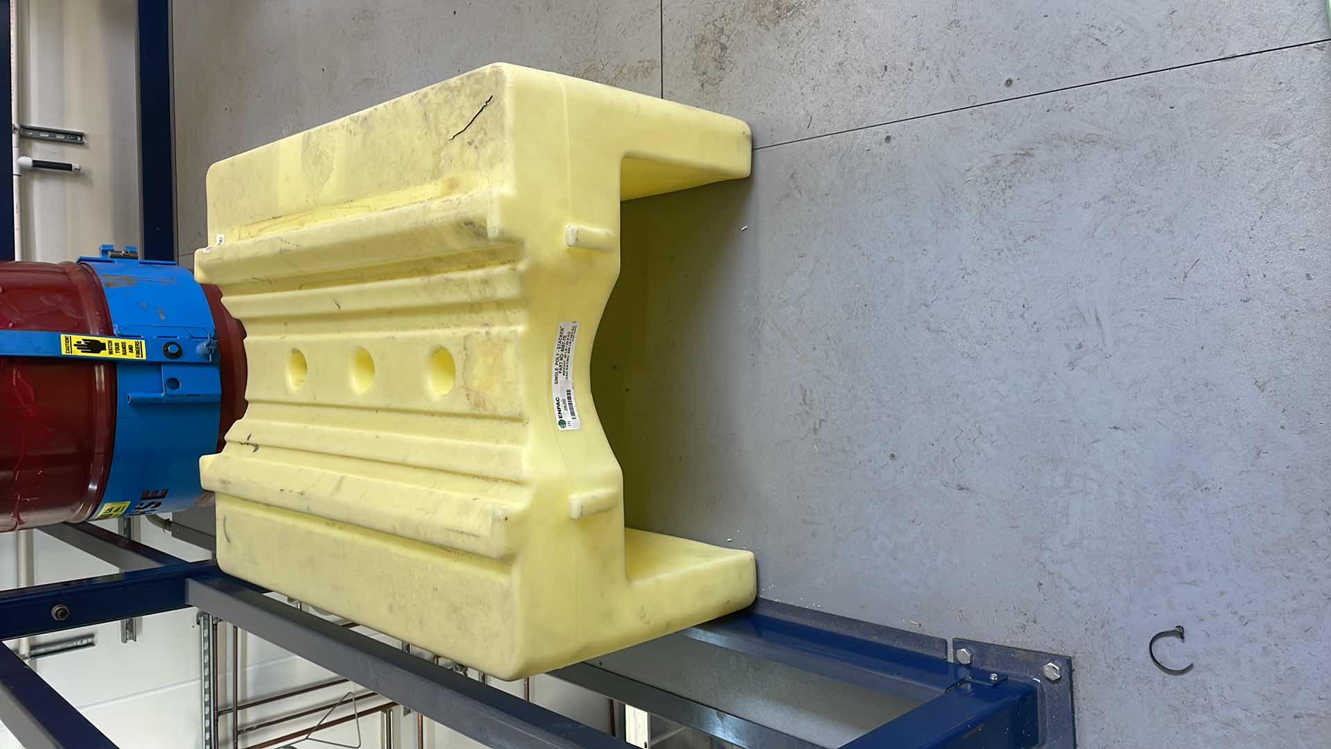 Photo 1 of SINGLE POLY-STACKER DRUM DISPENSING SYSTEM, YELLOW
SKU: 6007-YE