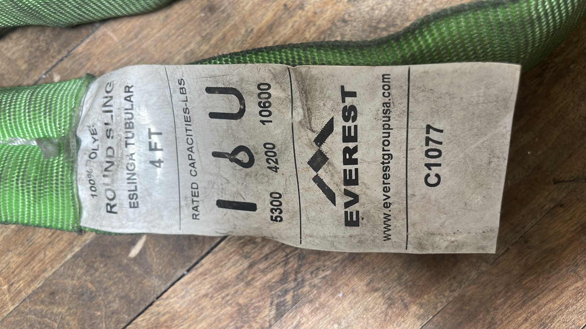 Photo 3 of EVEREST 4FT ROUND SLING 5300LB