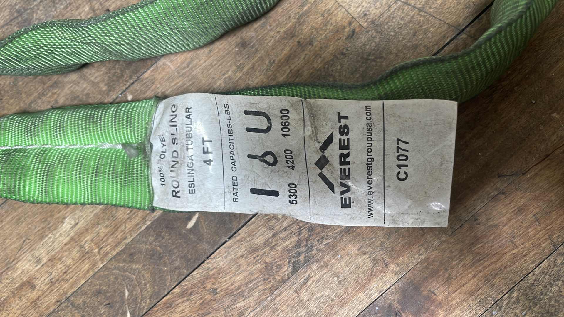Photo 1 of EVEREST 4FT ROUND SLING 5300LB