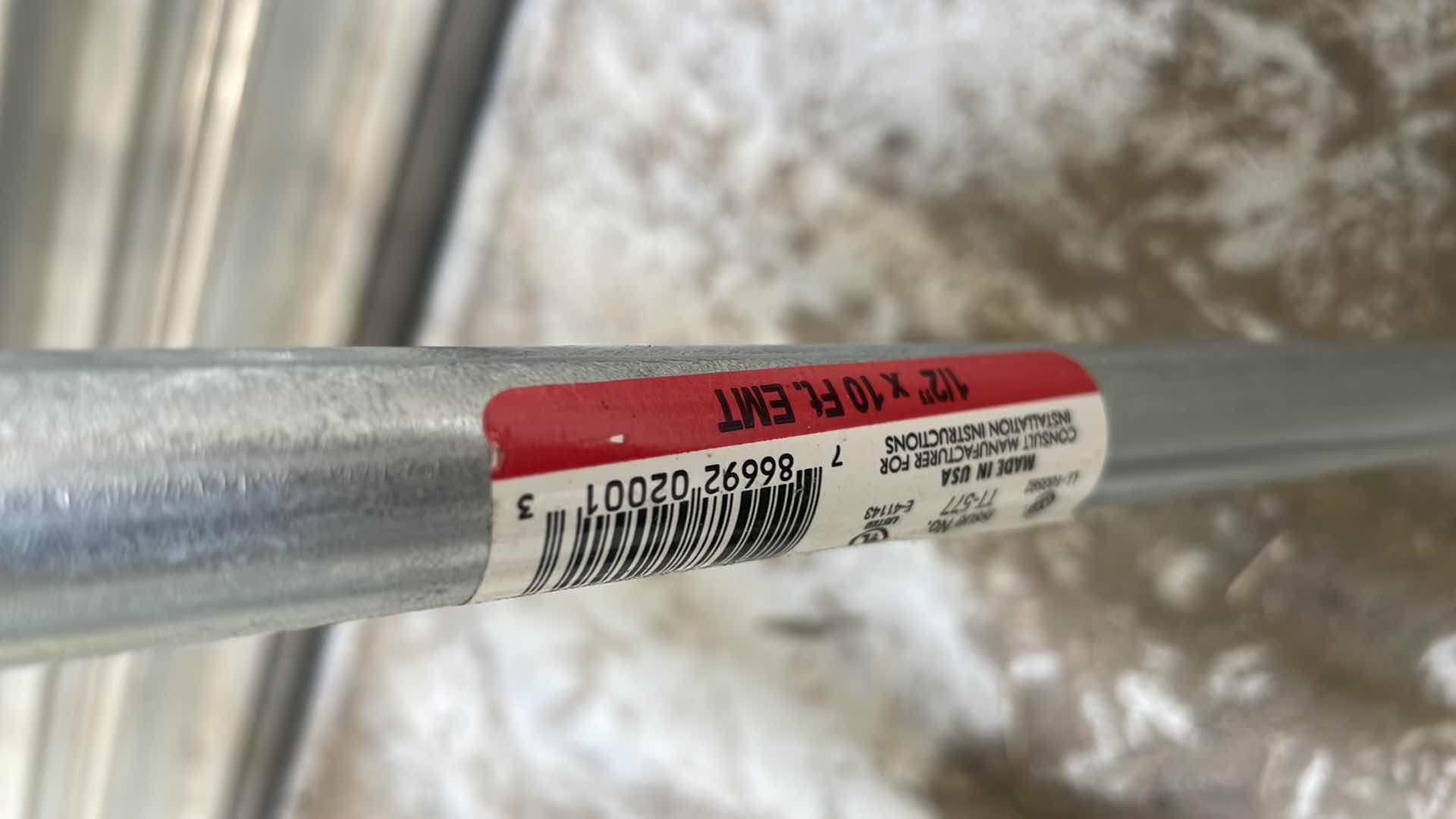 Photo 6 of MISC EMT CONDUIT