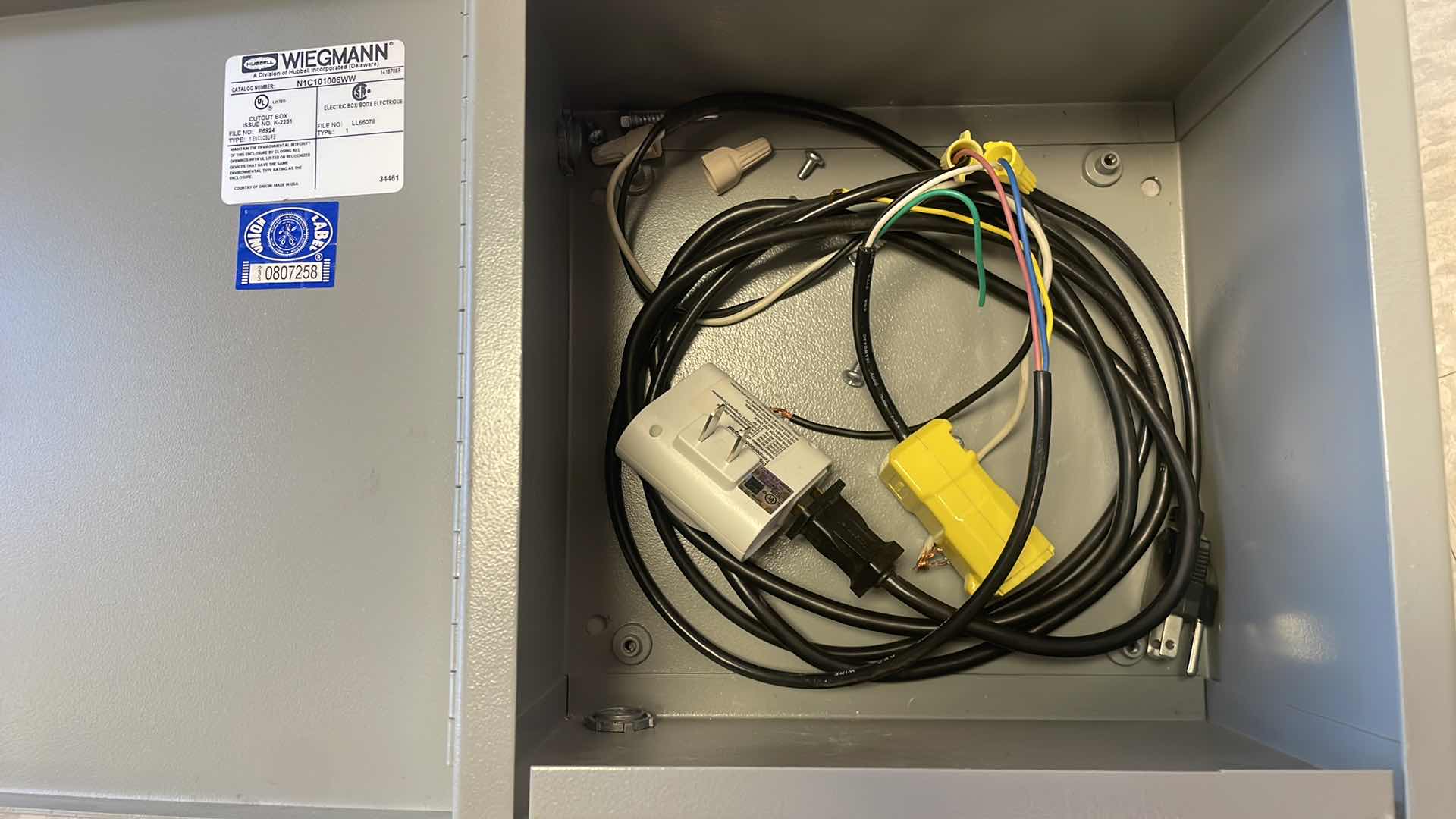 Photo 4 of HUBBELL N1C101006WW ENCLOSURE 10” x 10” x 6”