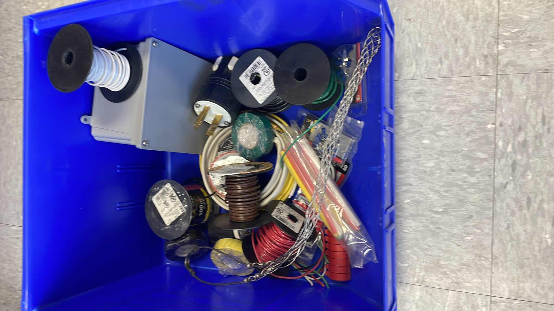 Photo 12 of ELECTRICAL PARTS, WIRES BOXES ROMEX, TAPE, CONNECTORS