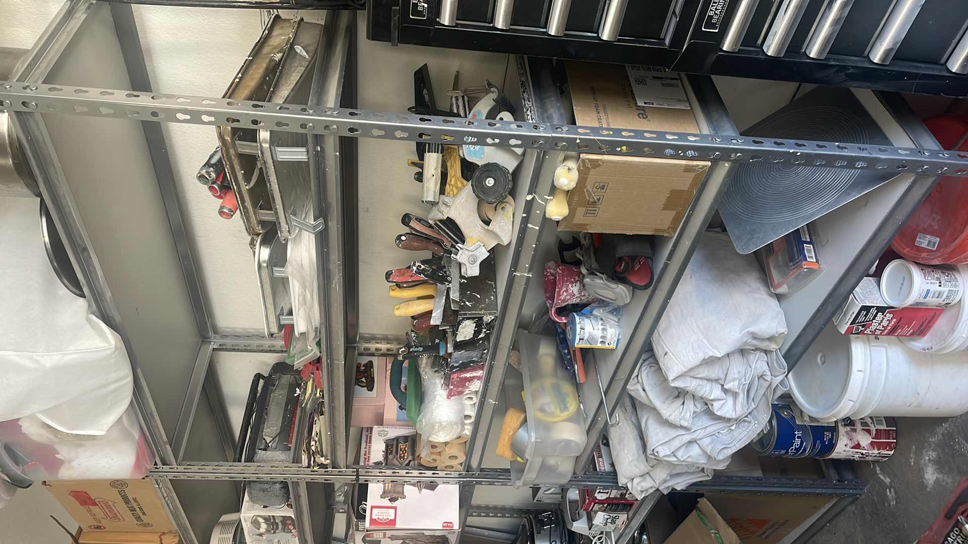 Photo 1 of 5 SHELF METAL SHELVING UNIT  48” x 18” x 84” CONTENTS NOT INCLUDED