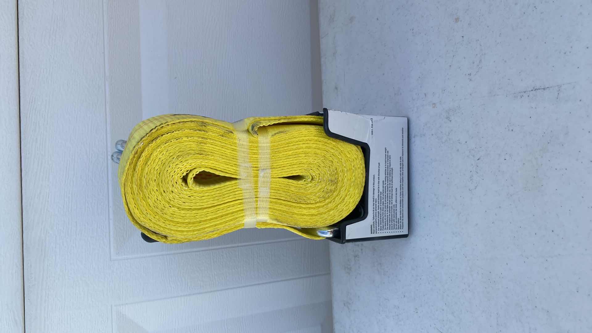 Photo 1 of HUSKY 27’ X 2” HEAVY DUTY RACHET TIE-DOWN 
3333 LB WORKING LOAD PER STRAP