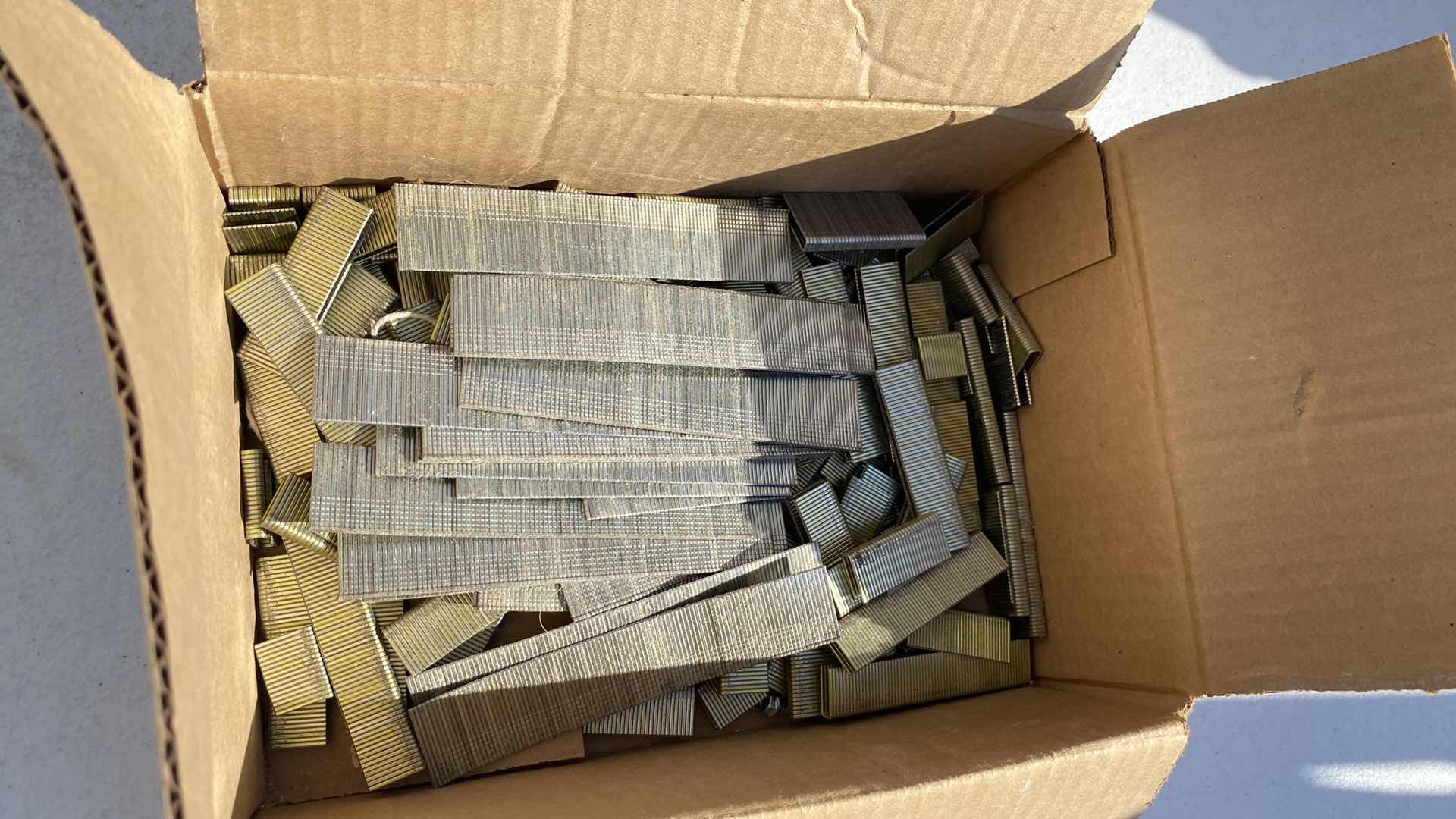 Photo 1 of MISCELLANEOUS BRAD NAILS, STAPLES