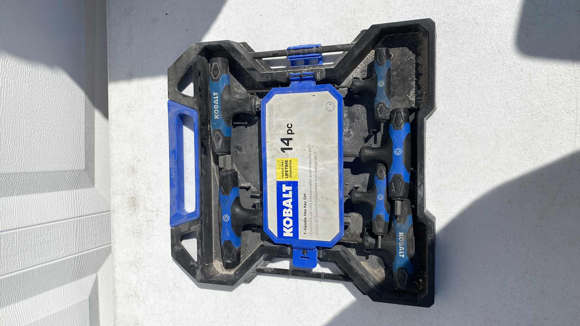 Photo 1 of KOBALT T HANDLE HEX KEY SET 14 PC MISSING 1