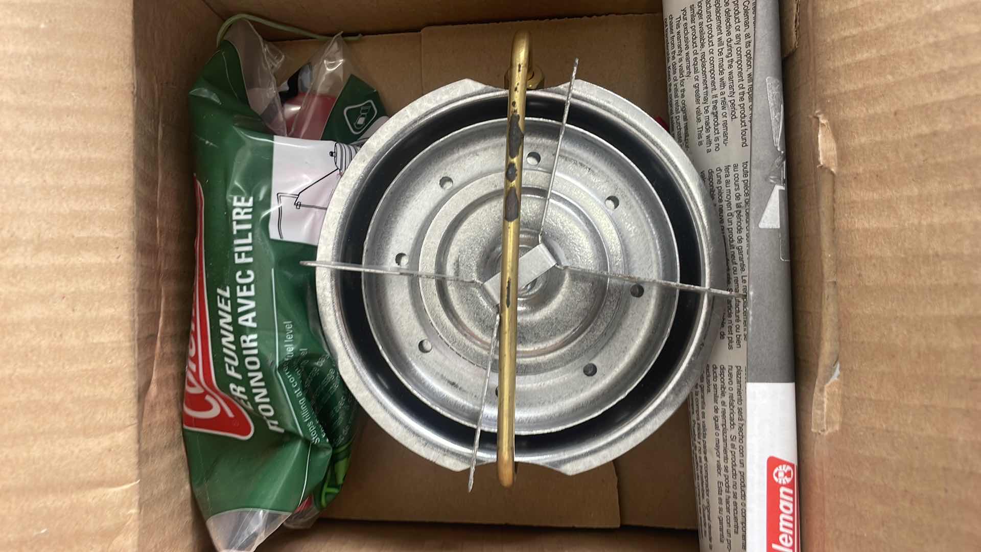 Photo 1 of COLEMAN SINGLE BURNER DUAL FUEL STOVE