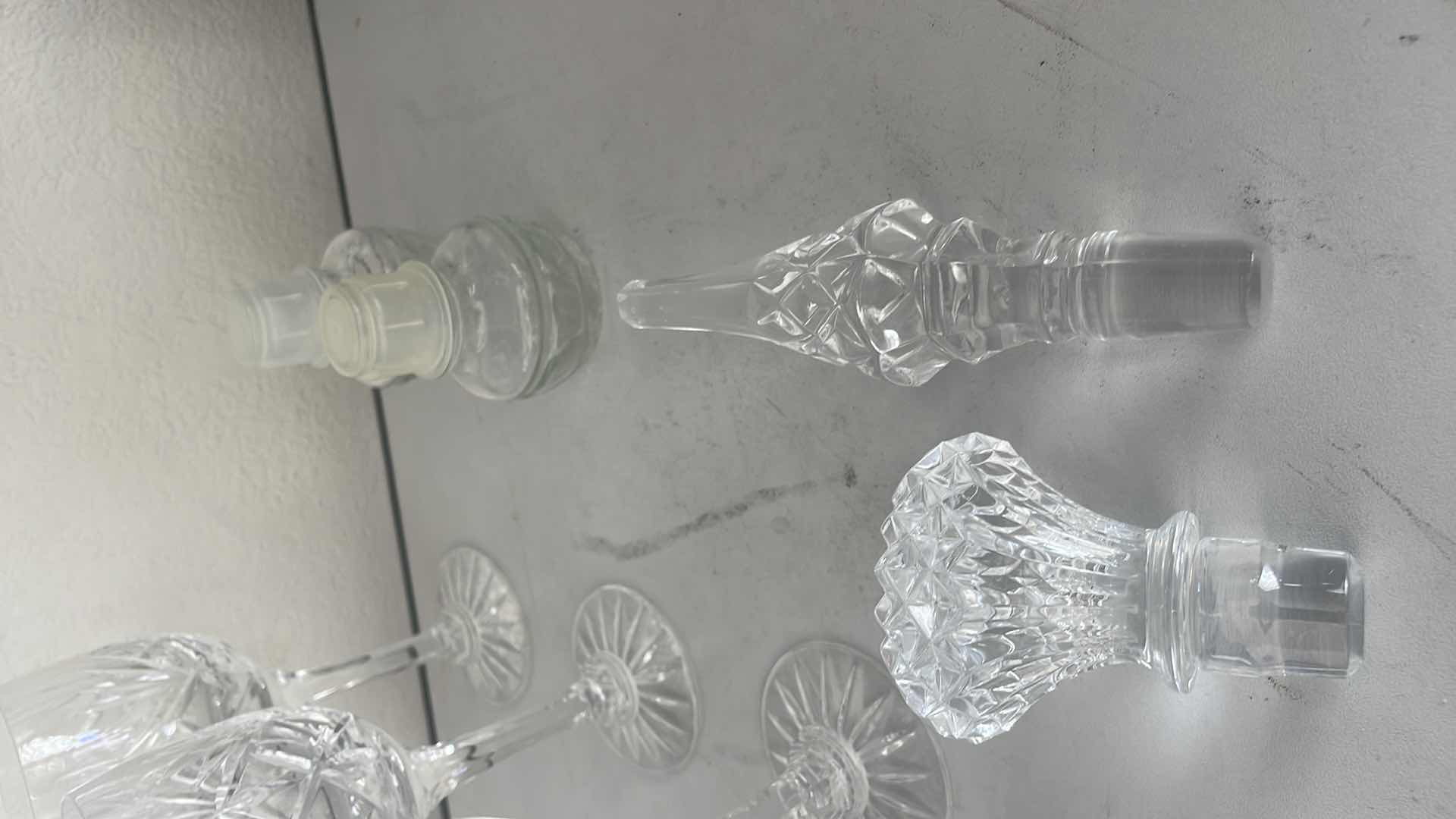 Photo 1 of CRYSTAL AND DECANTER TOPS