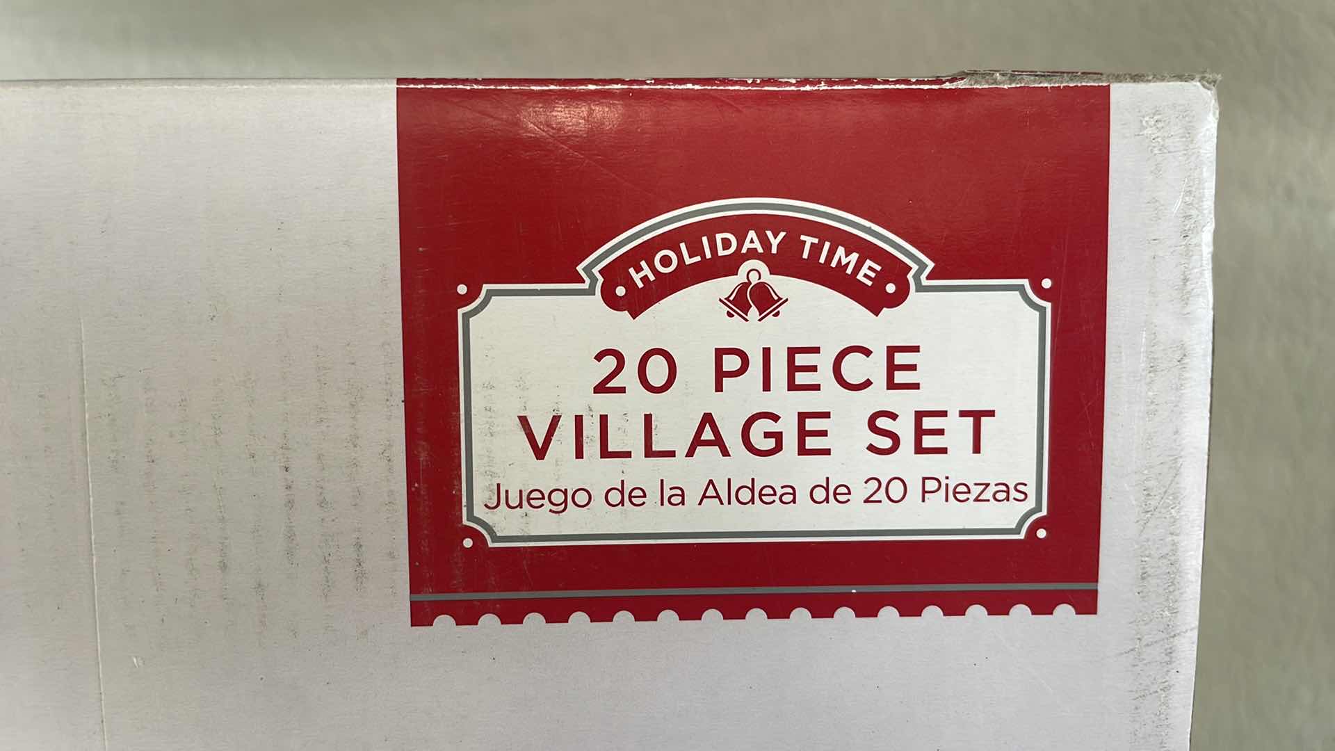 Photo 1 of HOLIDAY TIME 20 PIECE VILLAGE SET