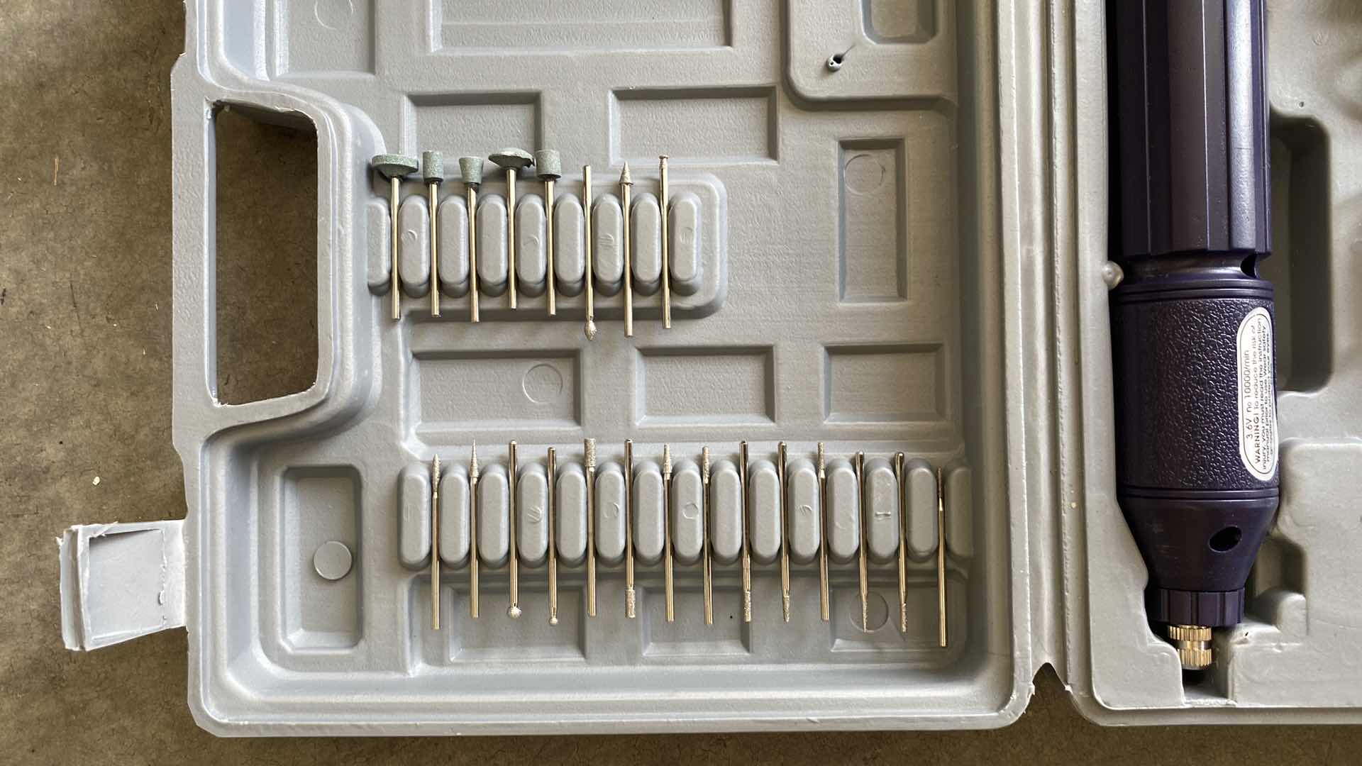 Photo 1 of 62 PC. ROTARY TOOL KIT 14058