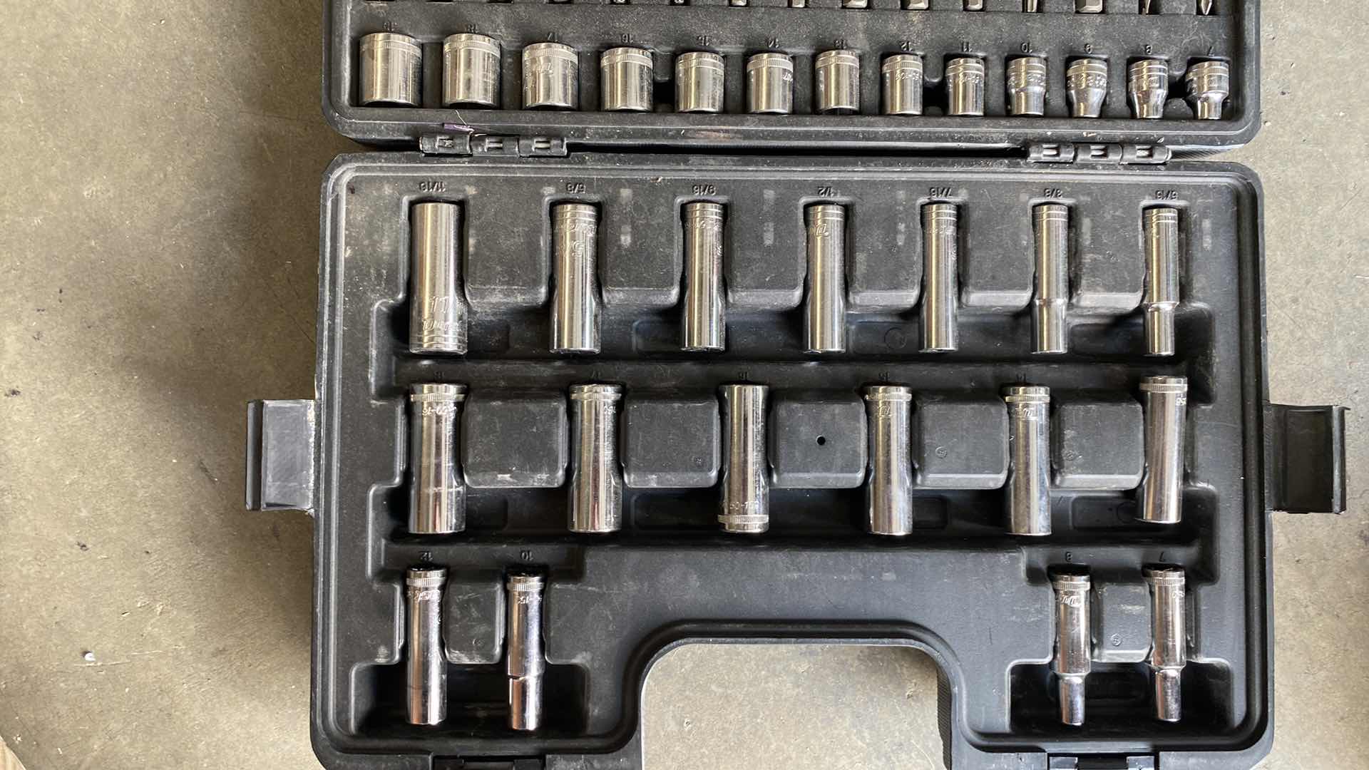 Photo 1 of DURALAST SOCKET AND RATCHET SET 60 PC.