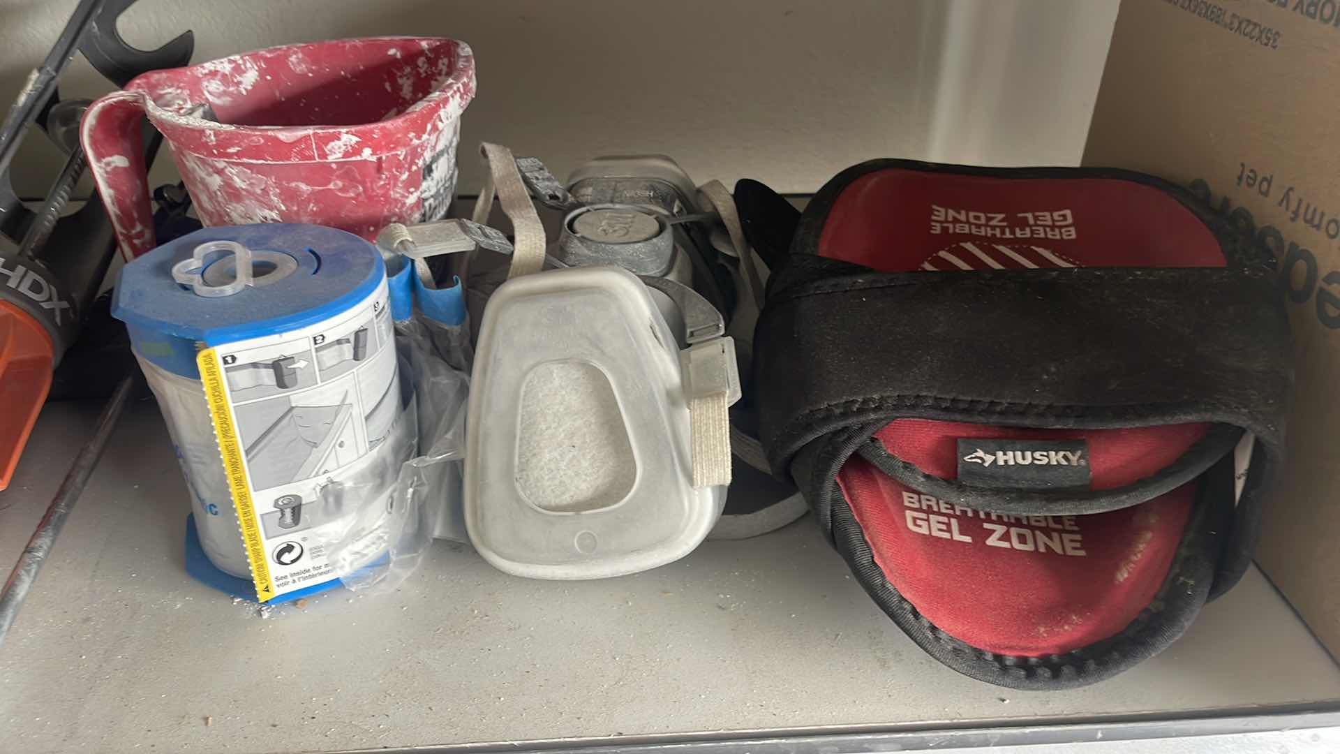 Photo 1 of CAULKING GUNS KNEE PADS PAINT ROLLERS