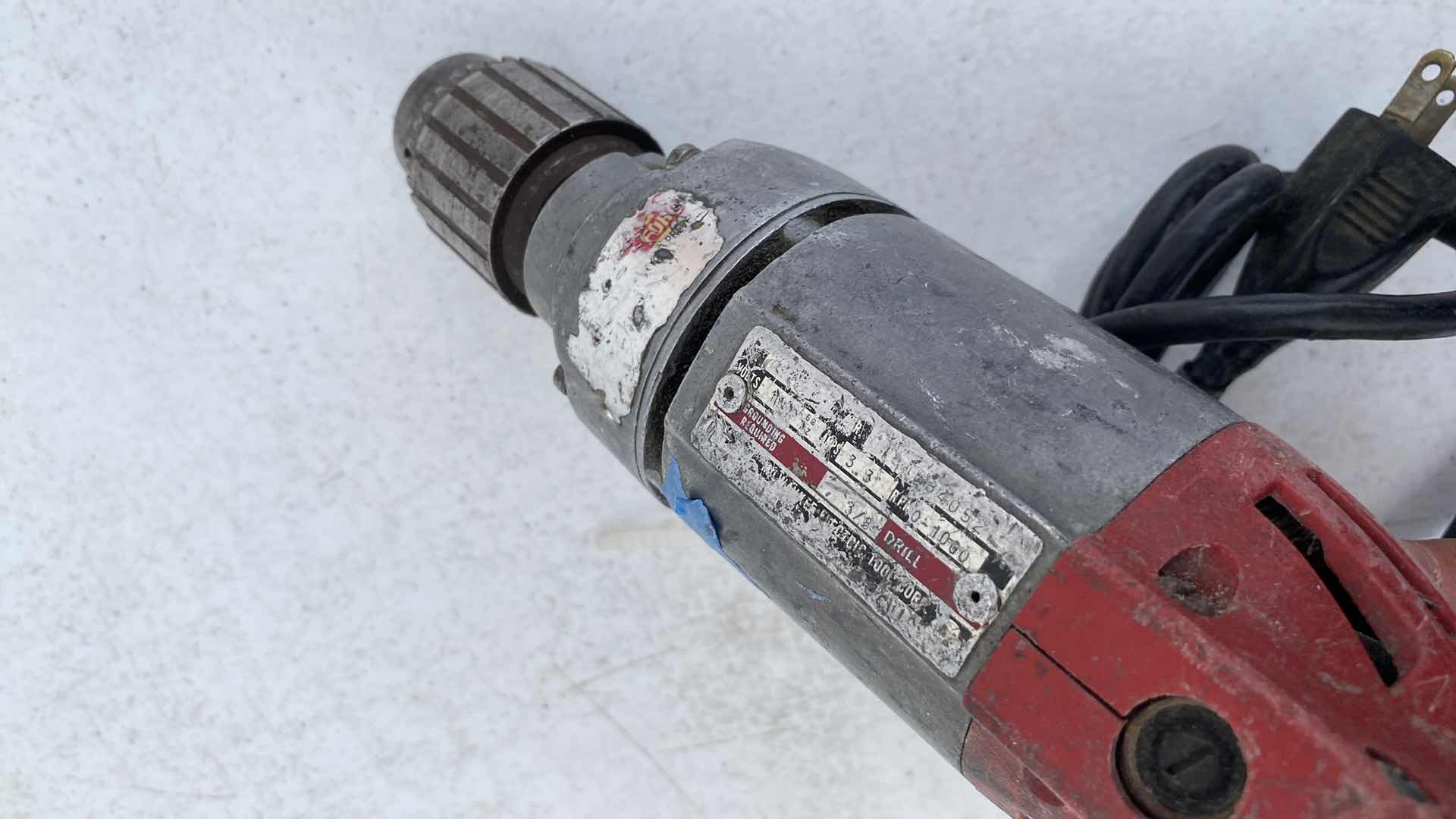 Photo 1 of MILWAUKEE CORDED DRILL