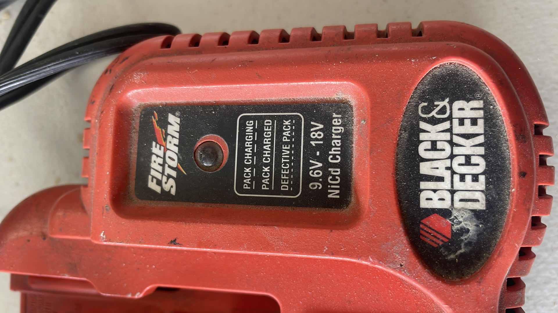 Photo 1 of BLACK DECKER NICD 9.6 V-18V CHARGER