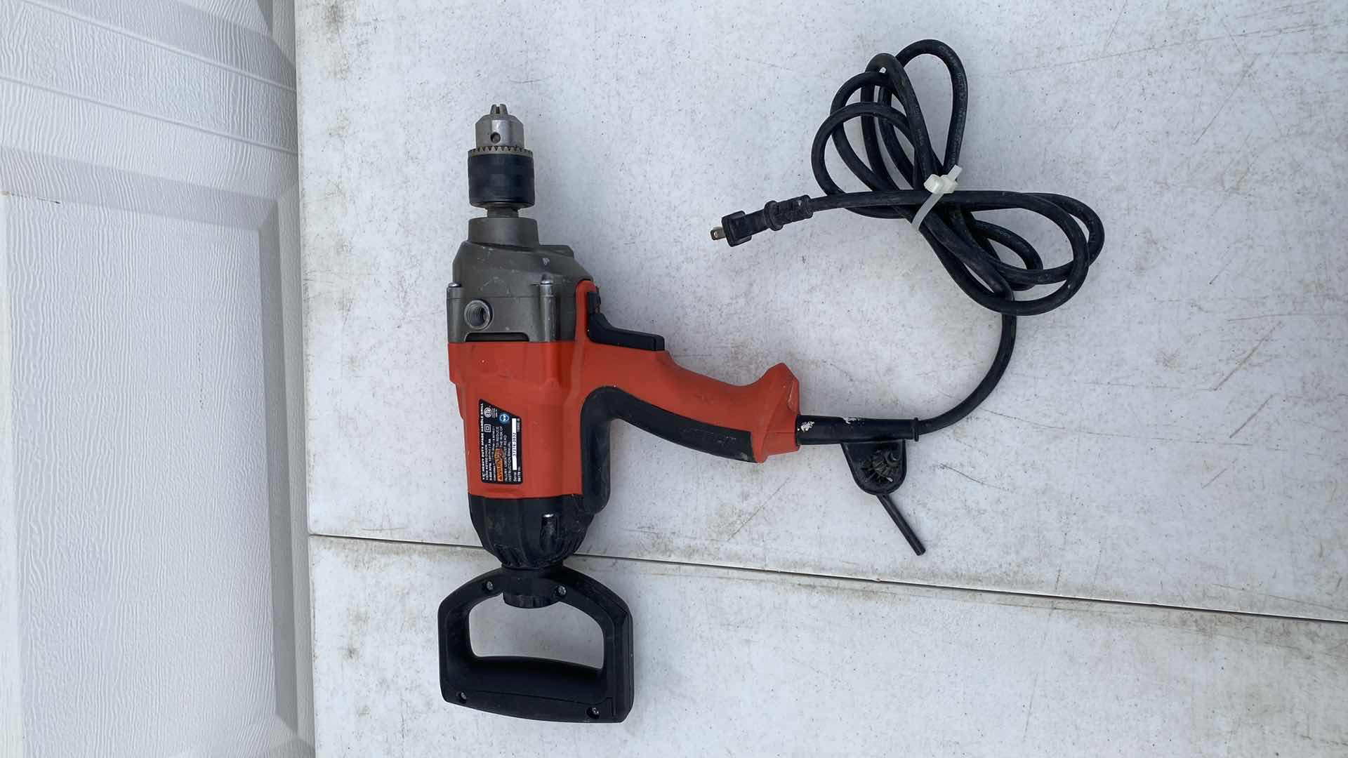 Photo 1 of BAUER 1/2” HEAVY DUTY SPADE HANDLE DRILL CORDED