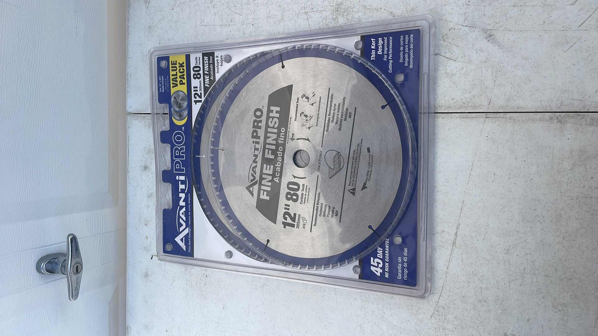 Photo 1 of AVANTI PRO 12” FINE FINISH 80 TEETH BLADES