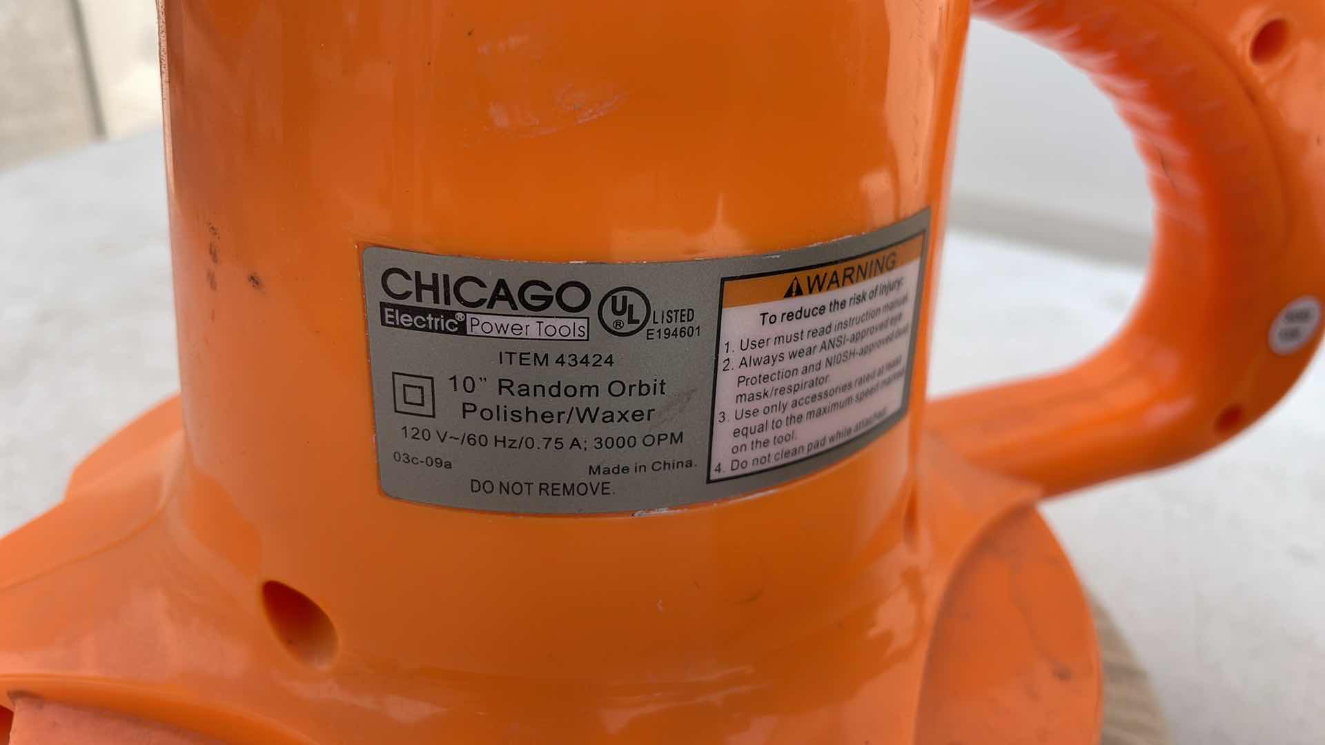 Photo 1 of 10” POLISHERS