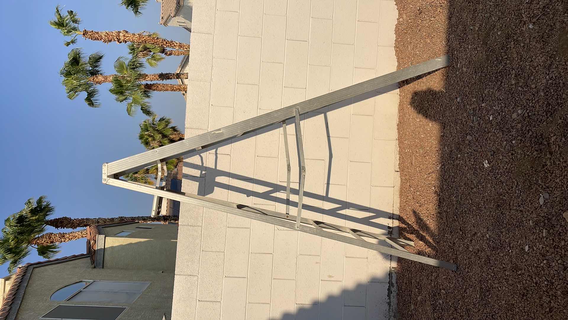 Photo 1 of 8’ ALUMINIUM LADDER