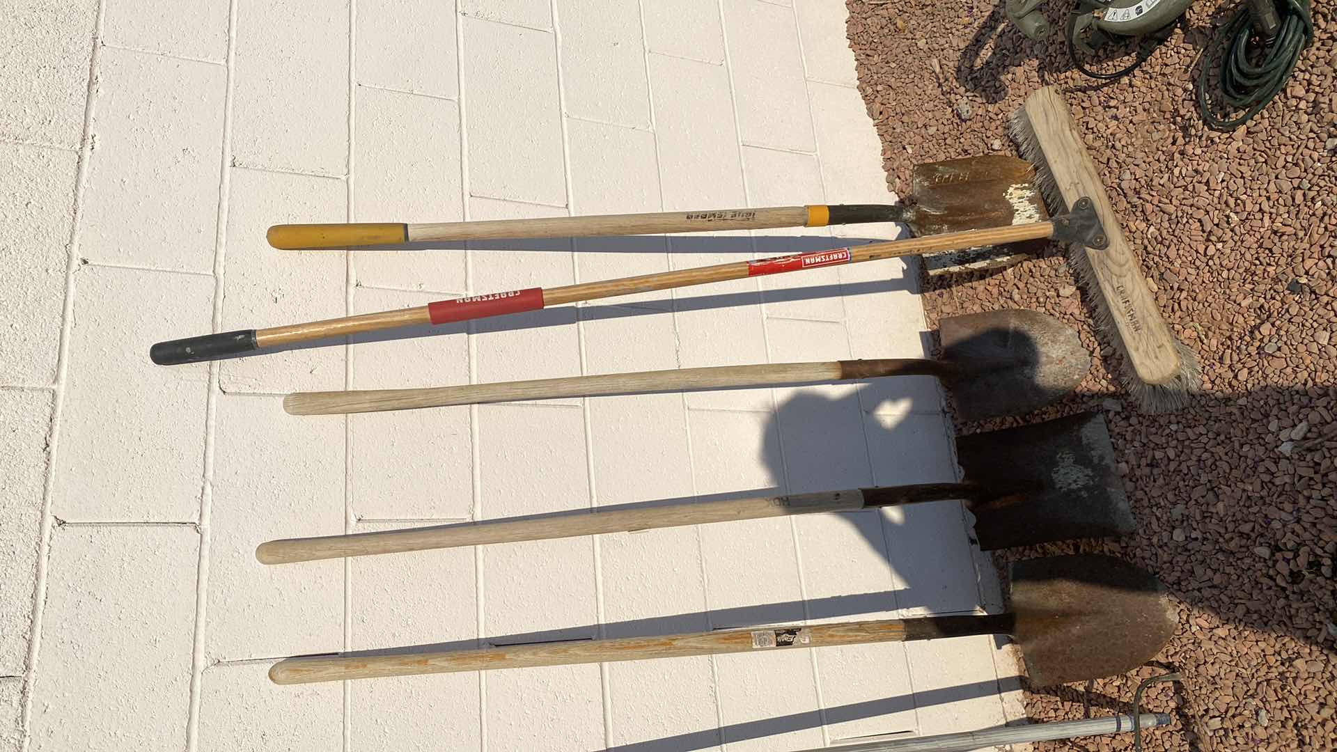 Photo 1 of GARDENING EQUIPMENT SHOVELS BROOMS PIC ELECTRIC BLOWER