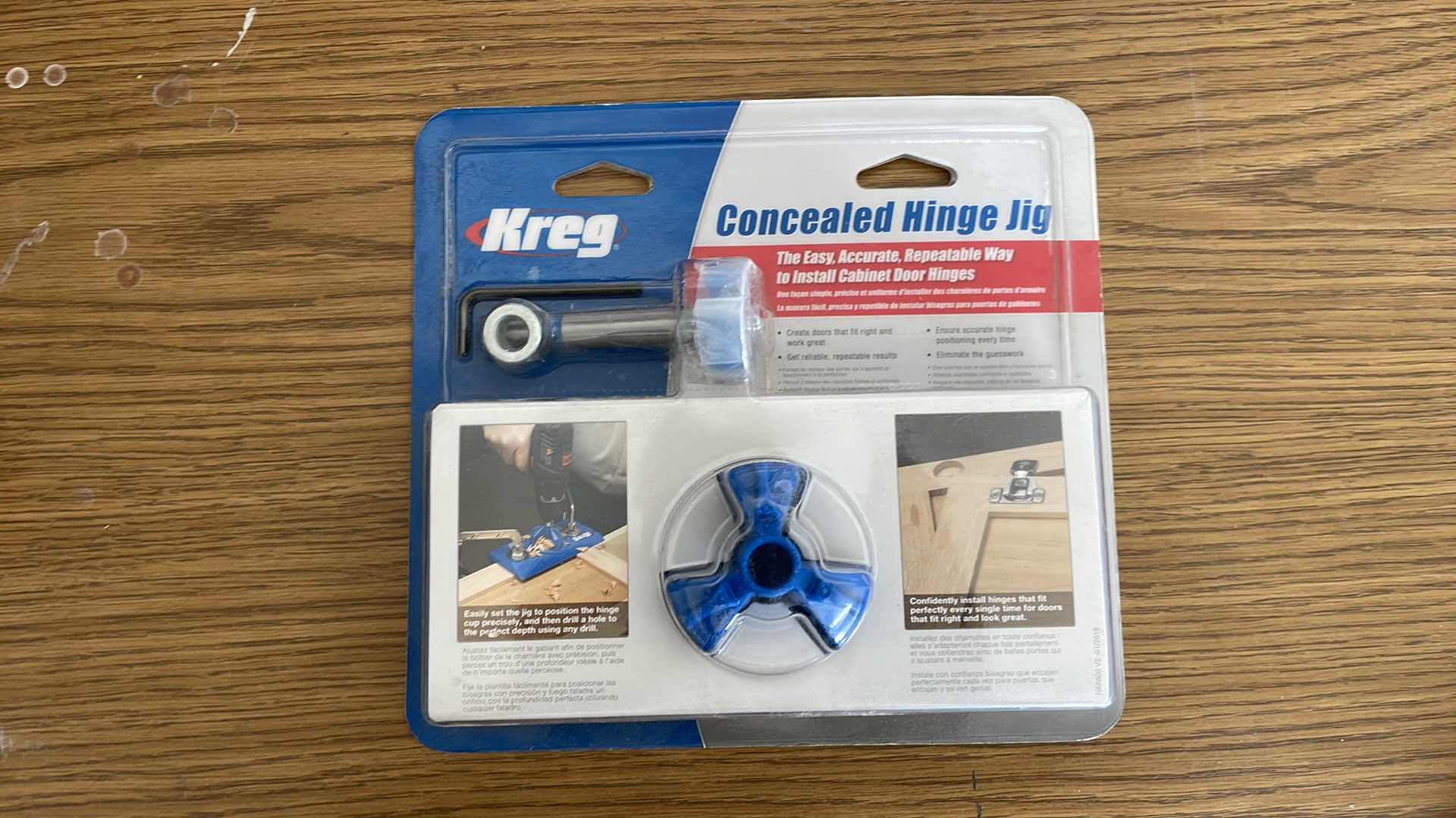 Photo 1 of KREG CONCEALED HINGE JIG