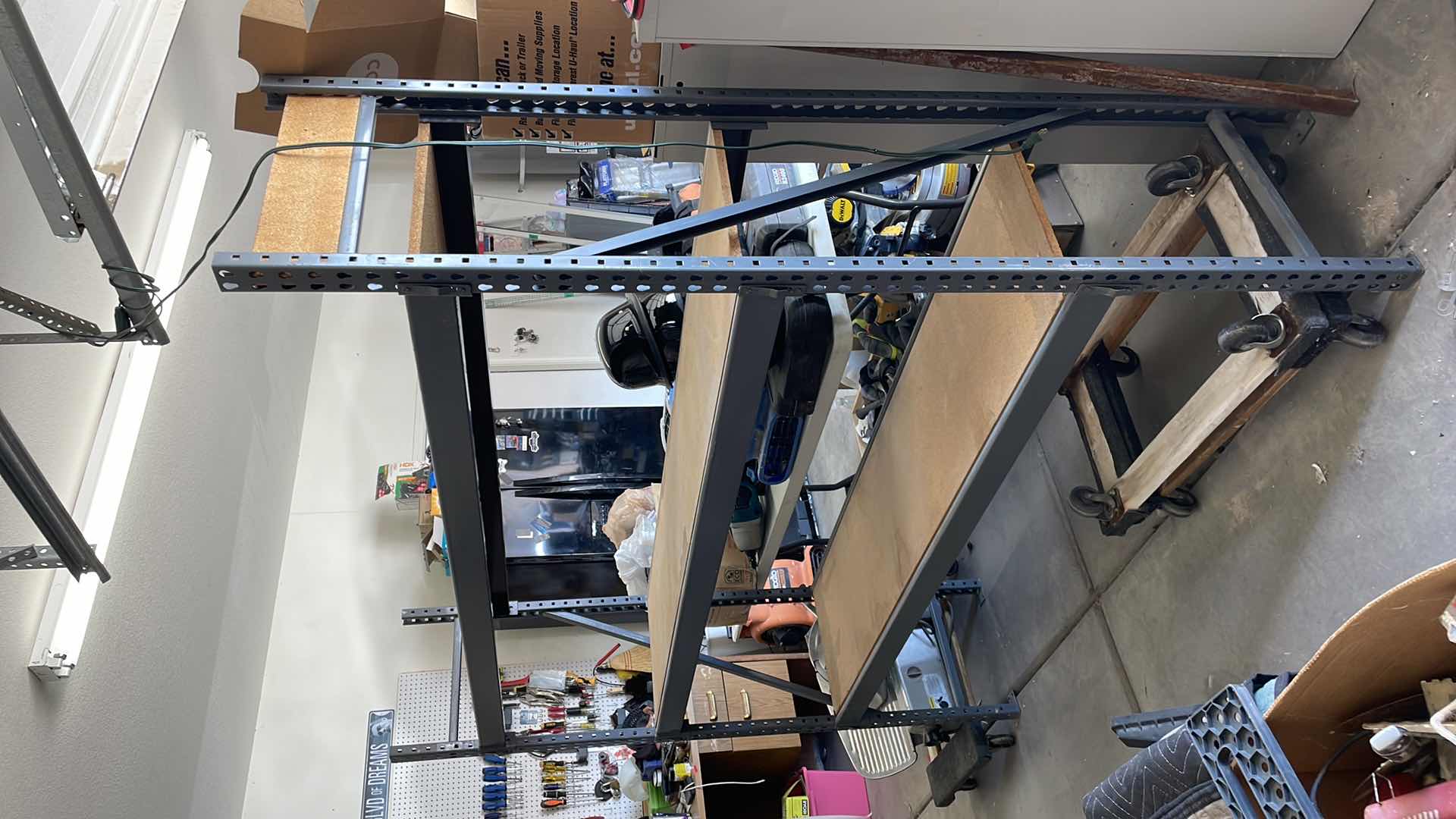 Photo 1 of 3 SHELF METAL 76” x 18” H73”