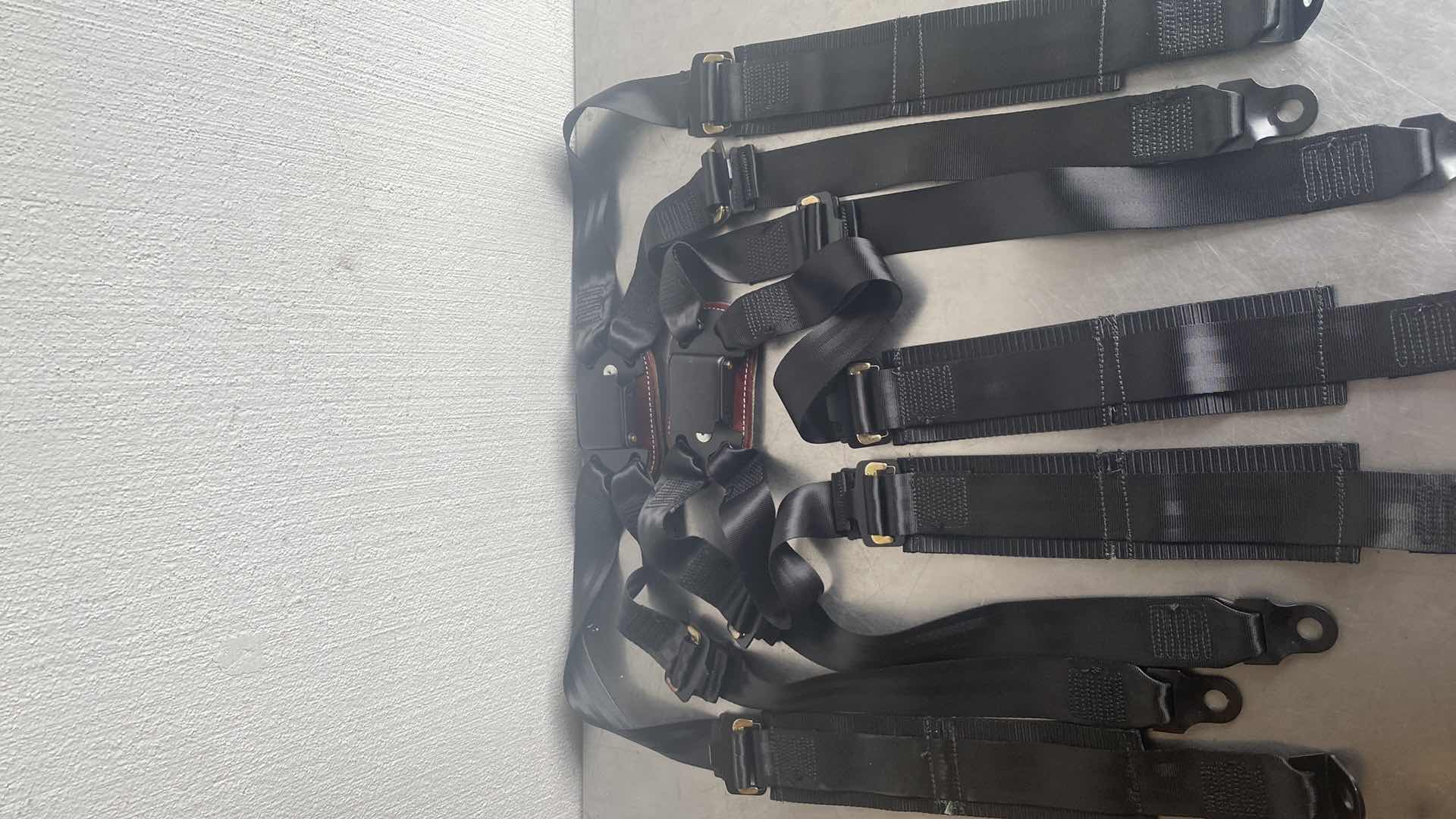 Photo 2 of AUTOLIV 4 POINT DRIVER SEAT BELT SAFETY RESTRAINT HARNESS