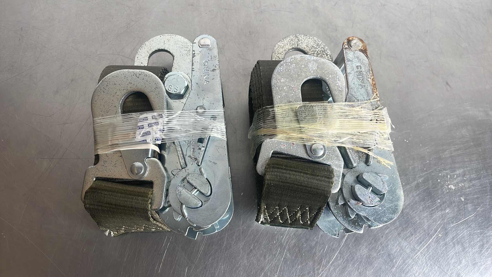 Photo 1 of 2” RATCHETING STRAPS UNKNOWN LENGTH