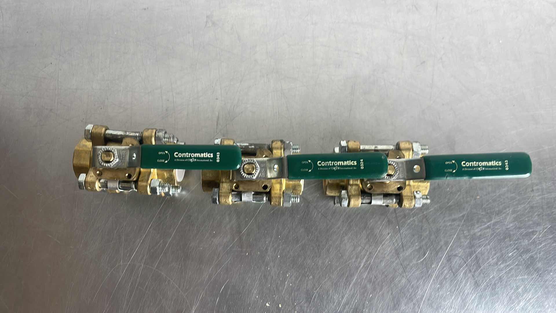 Photo 1 of CONTROMATICS B-6800 3/4" NPT 600 PSI BRASS BALL VALVE LC