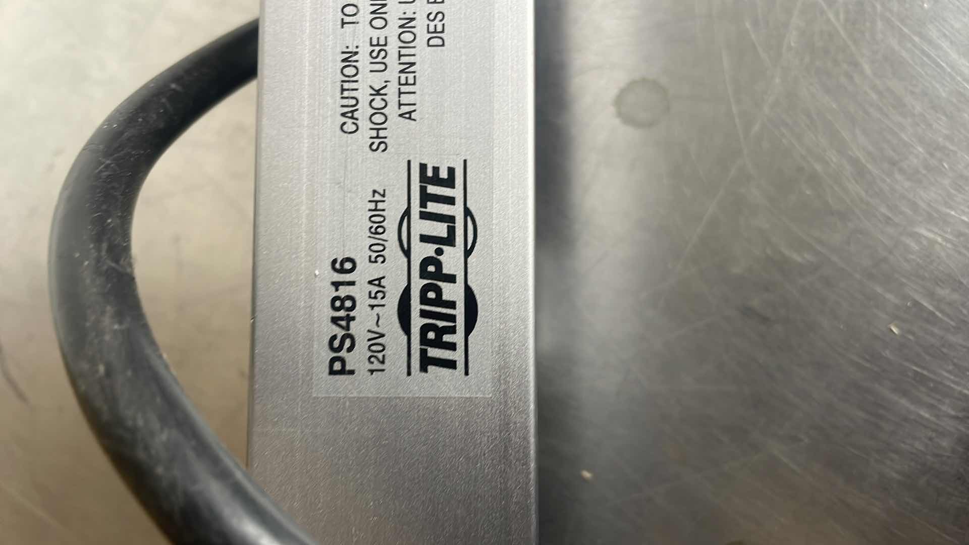 Photo 1 of TRIPP LITE POWER SURGE PROTECTOR OUTLET STRIP 16 OUTLETS PS4816