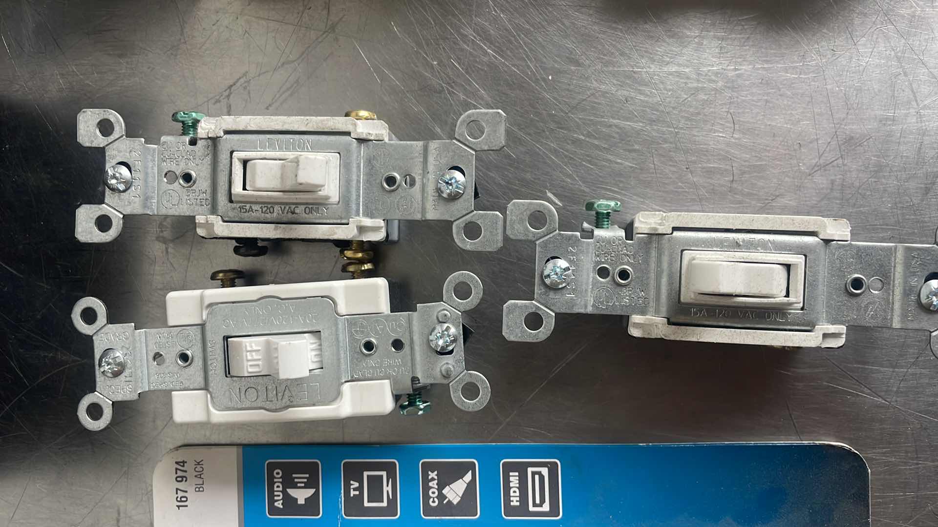 Photo 1 of SWITCHES OUTLETS PLUG ENDS